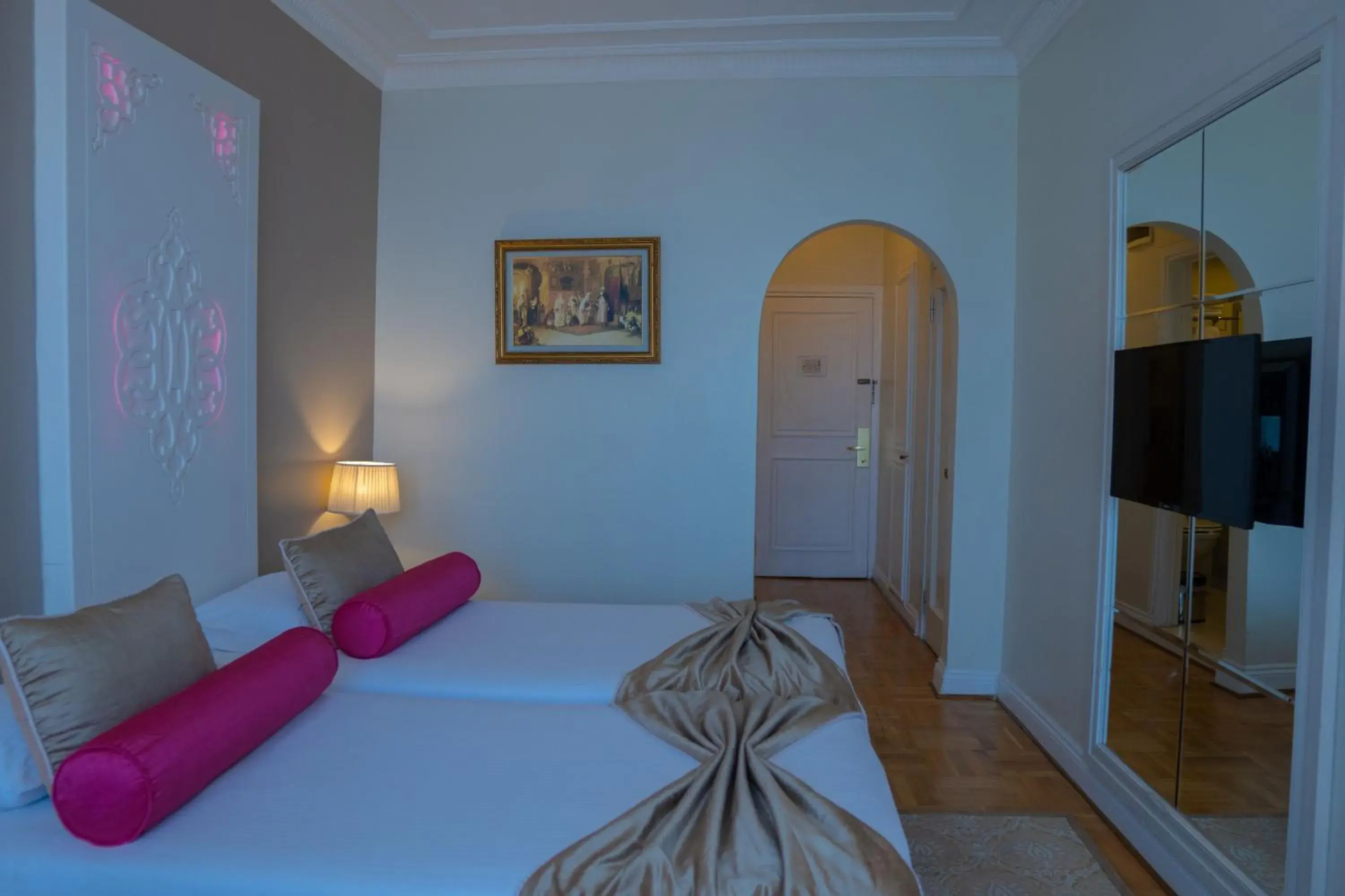 Bed in Avicenna Hotel Sultanahmet Bed in Avicenna Hotel Sultanahmet