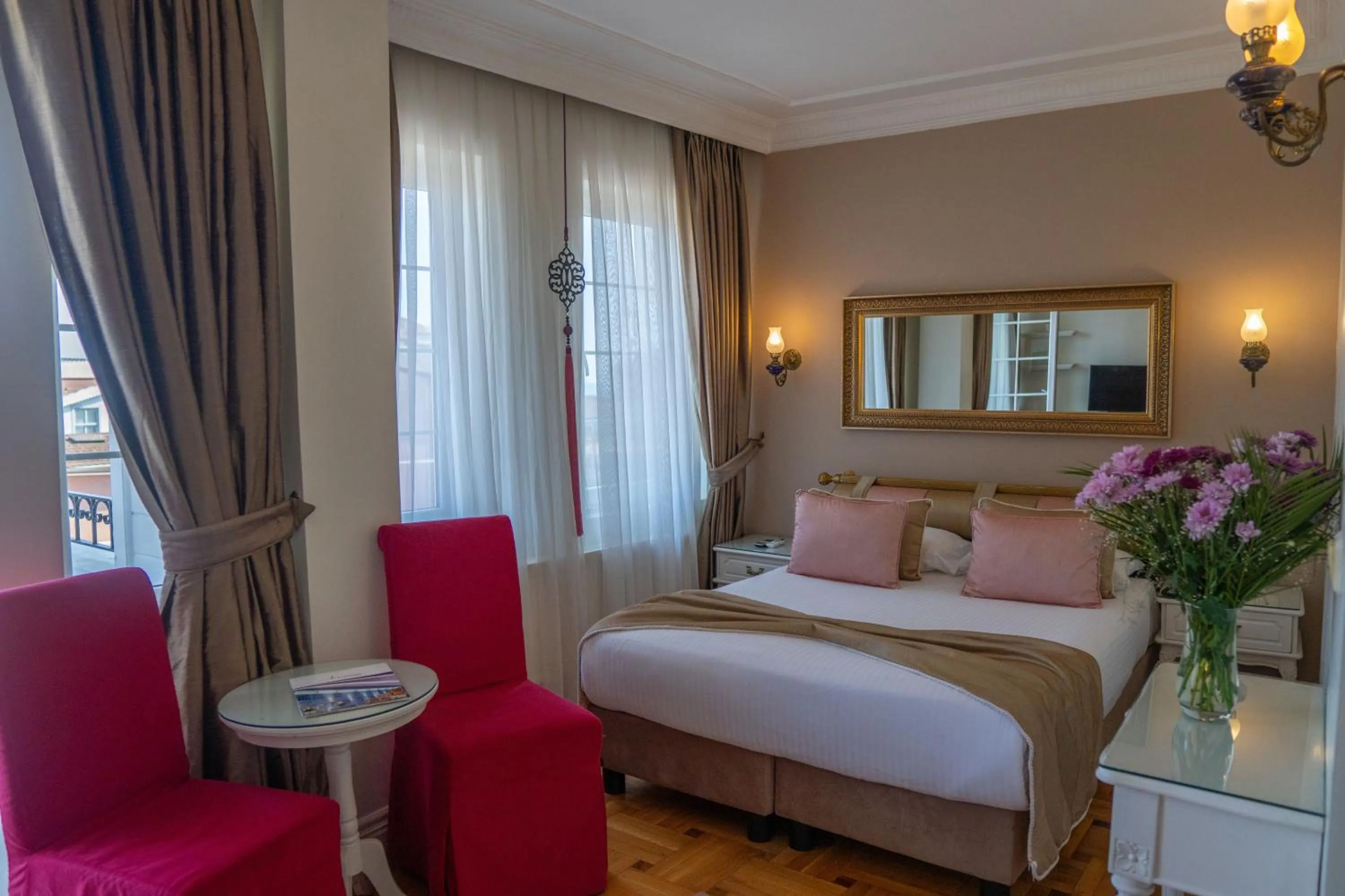 Bed in Avicenna Hotel Sultanahmet