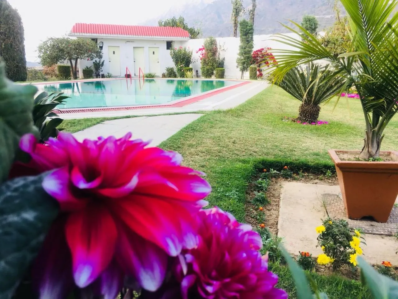 Garden in Hotel Asia Vaishnodevi By Geetanjali Group of Hotels