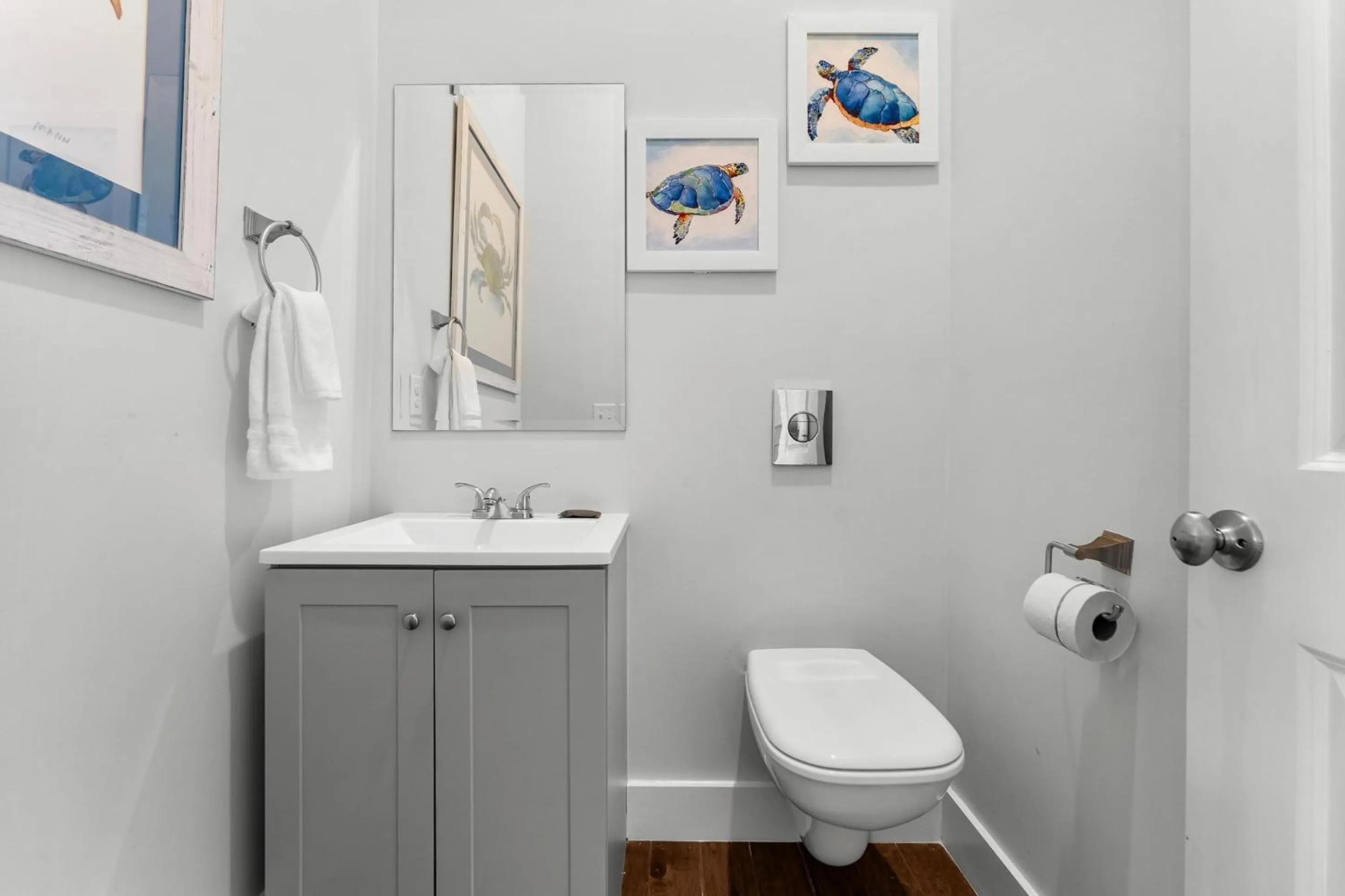 Toilet in 30A Pet Friendly Beach House - 33 Sunset by Panhandle Getaways