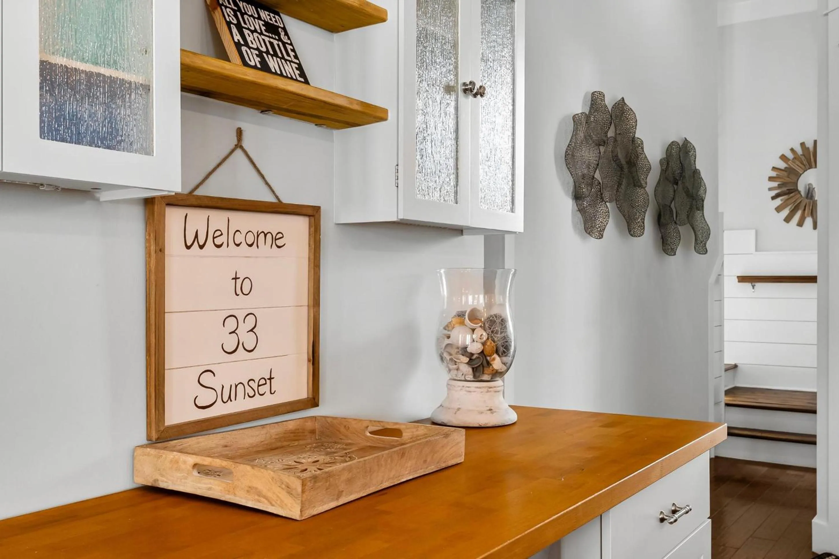 Decorative detail in 30A Pet Friendly Beach House - 33 Sunset by Panhandle Getaways