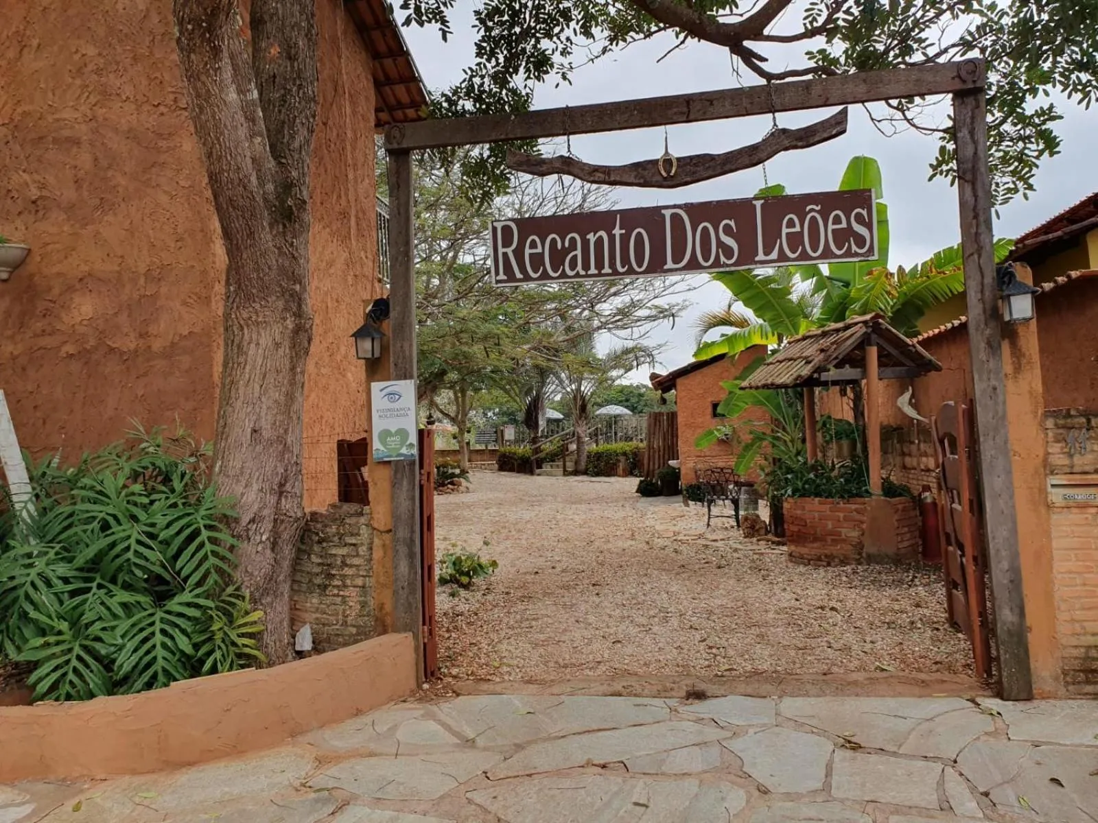 Facade/entrance in Pousada Recanto dos Leões