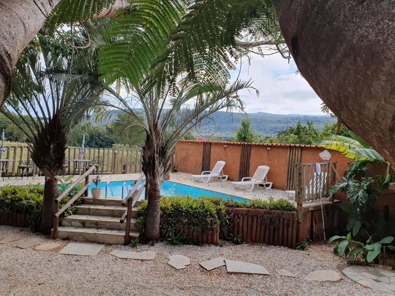 Mountain view in Pousada Recanto dos Leões