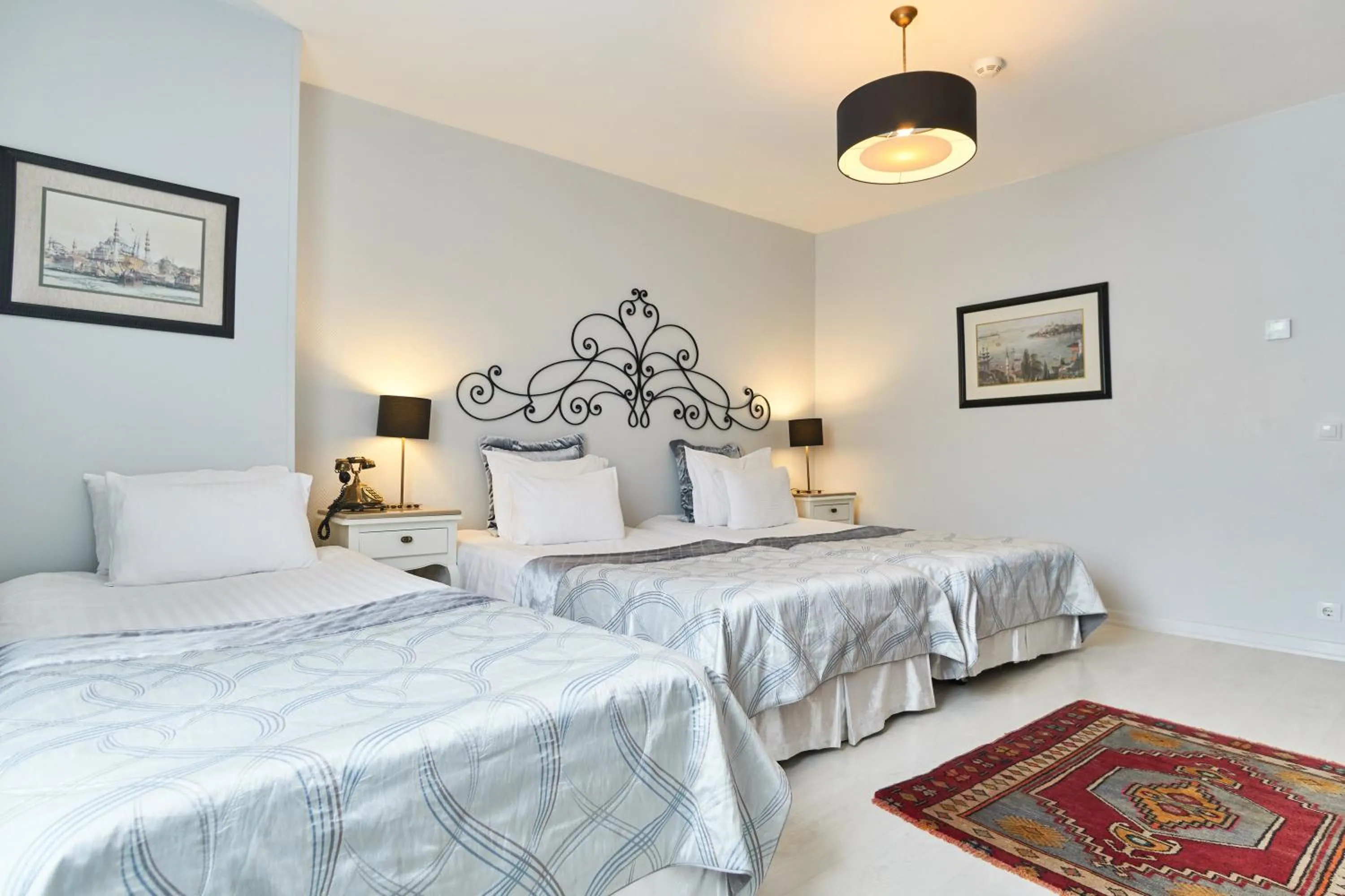 Bed in Celal Sultan Hotel Special Class