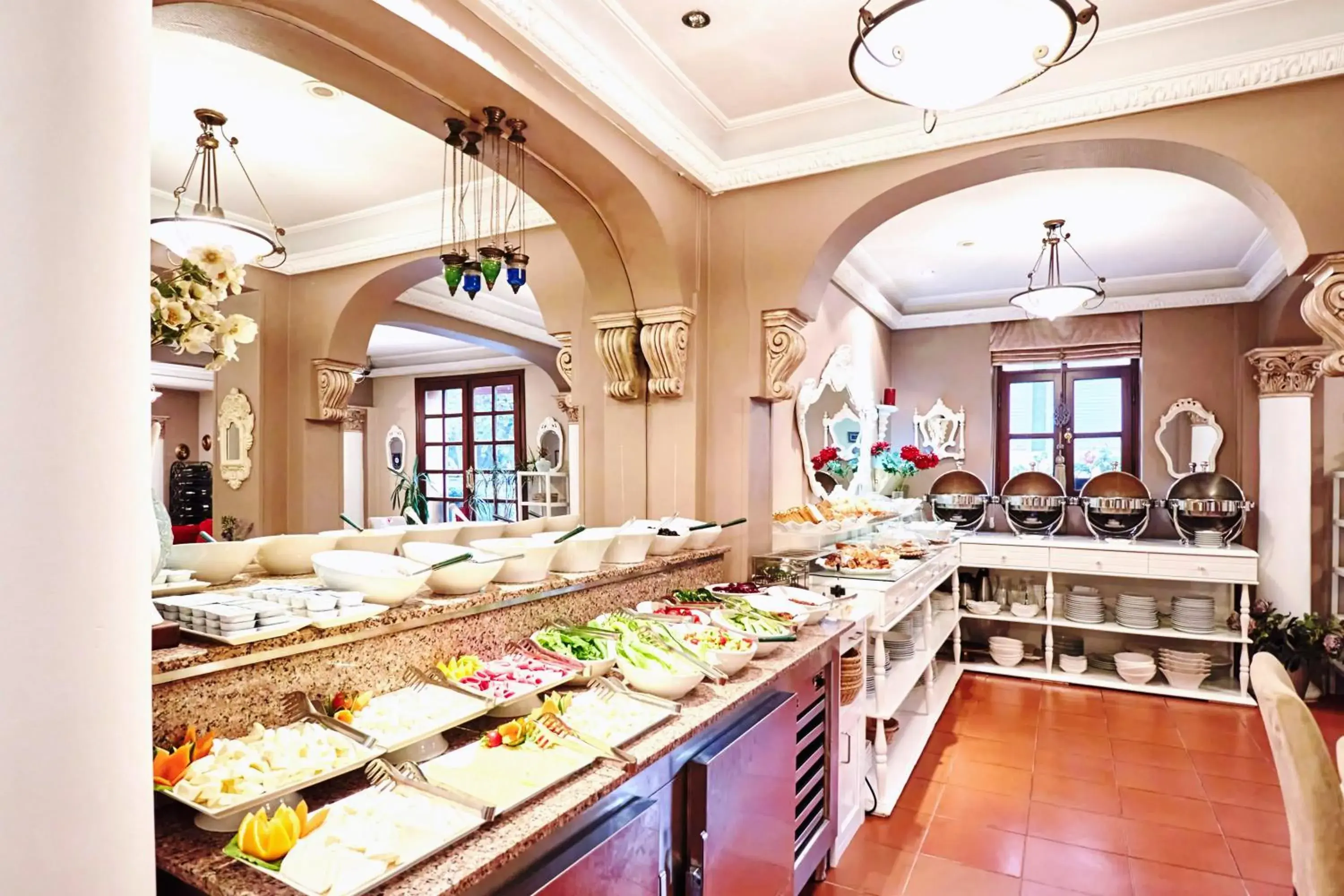 Buffet breakfast in Celal Sultan Hotel Special Class Buffet breakfast in Celal Sultan Hotel Special Class