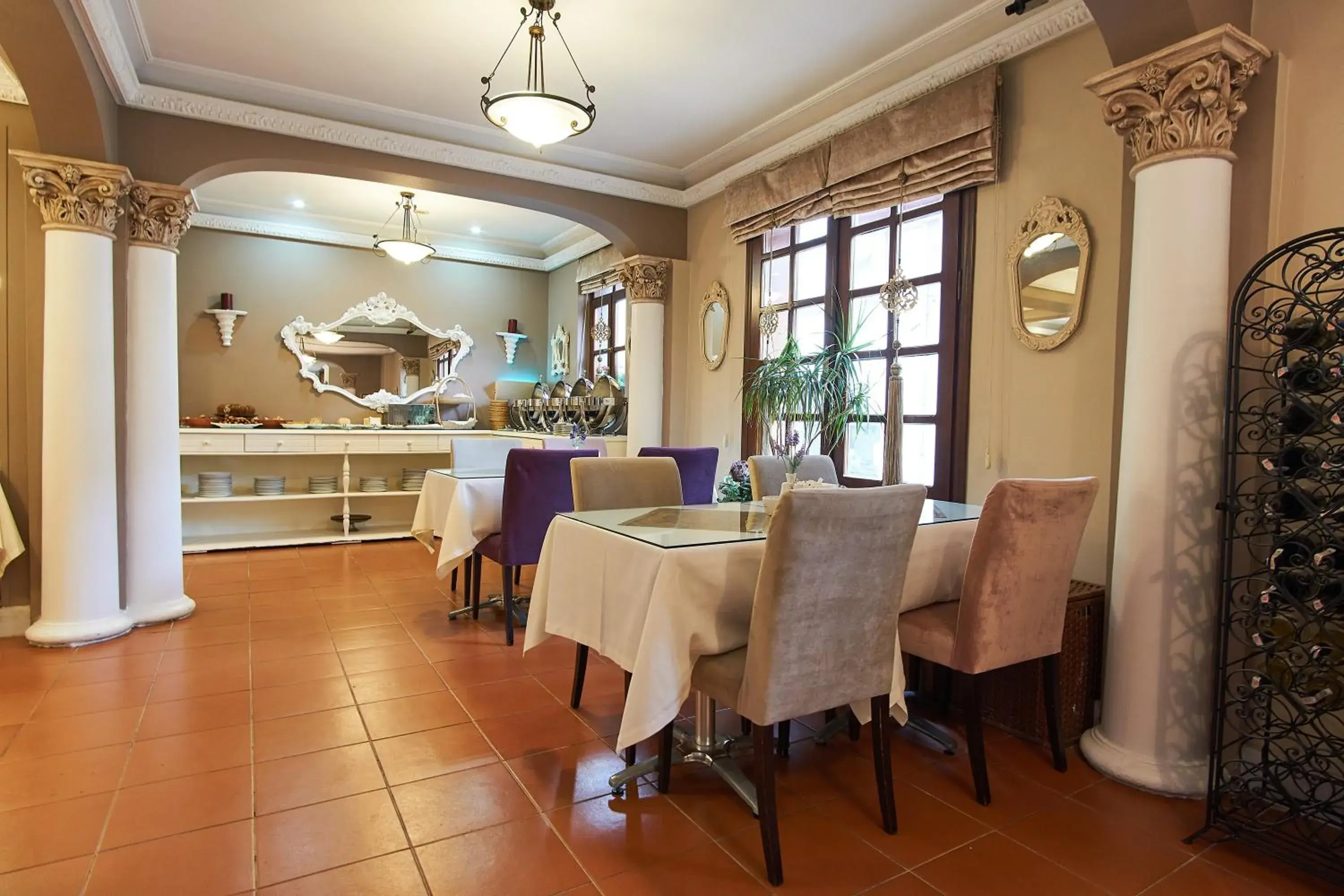 Buffet breakfast in Celal Sultan Hotel Special Class Buffet breakfast in Celal Sultan Hotel Special Class