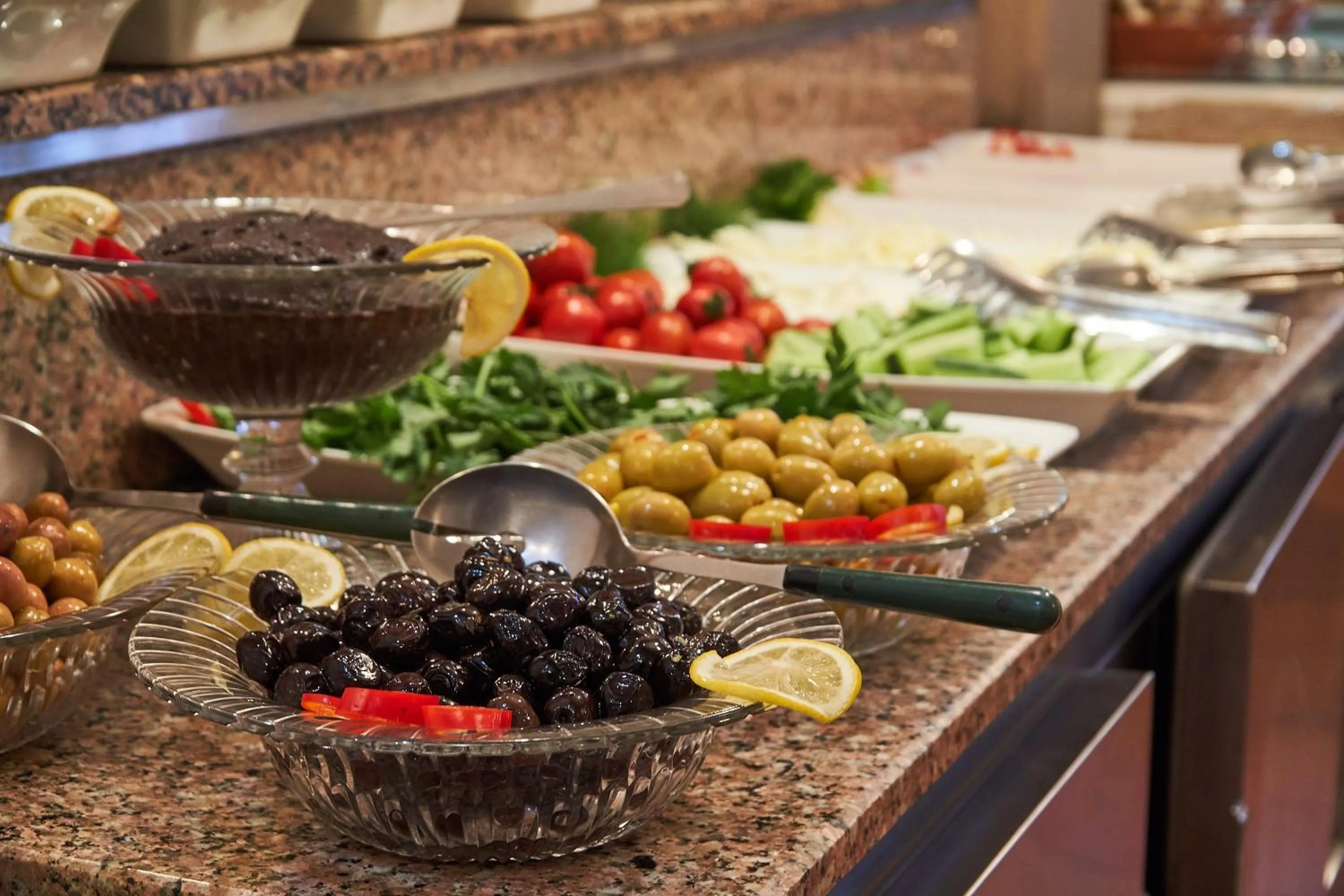 Buffet breakfast in Celal Sultan Hotel Special Class