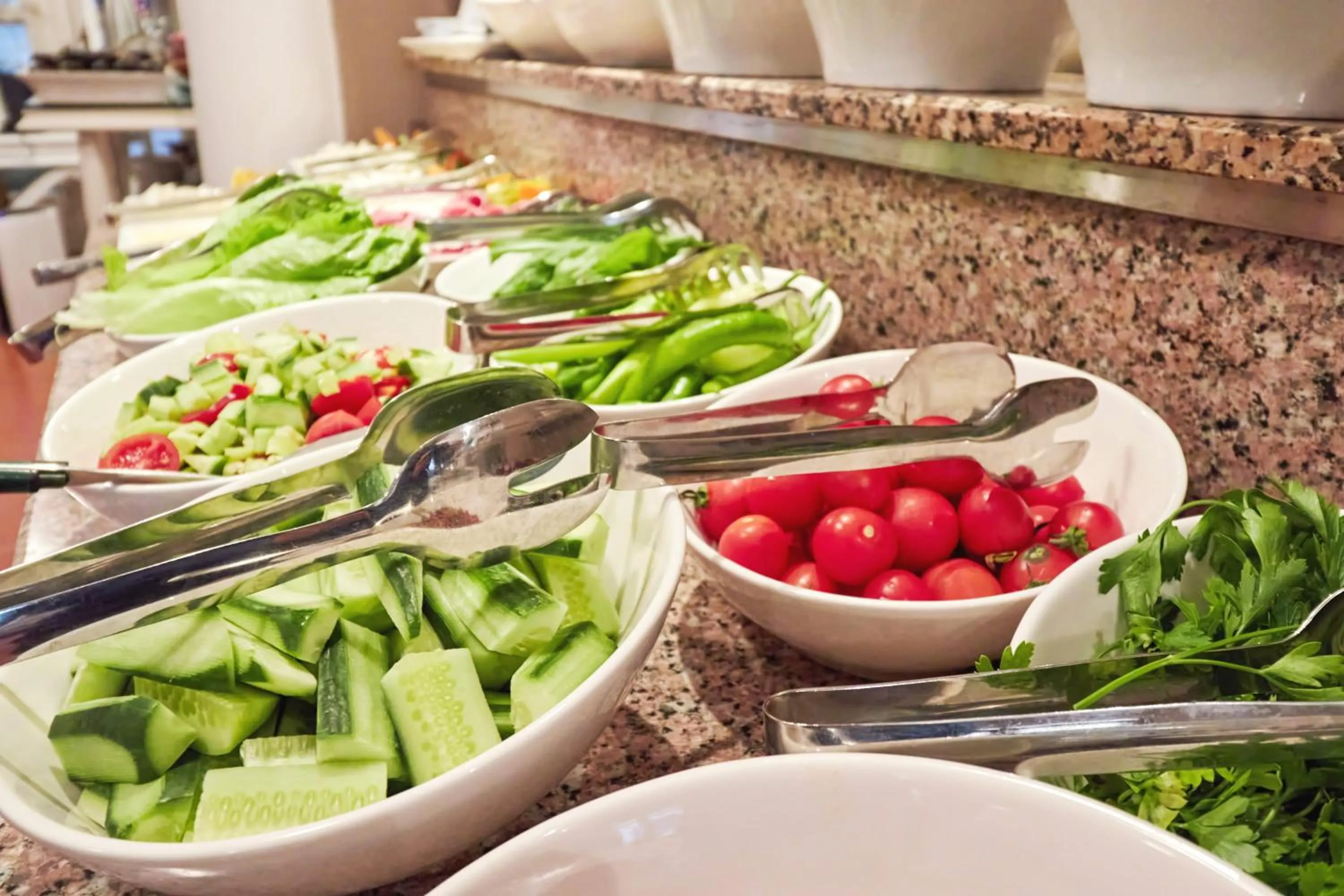 Buffet breakfast in Celal Sultan Hotel Special Class