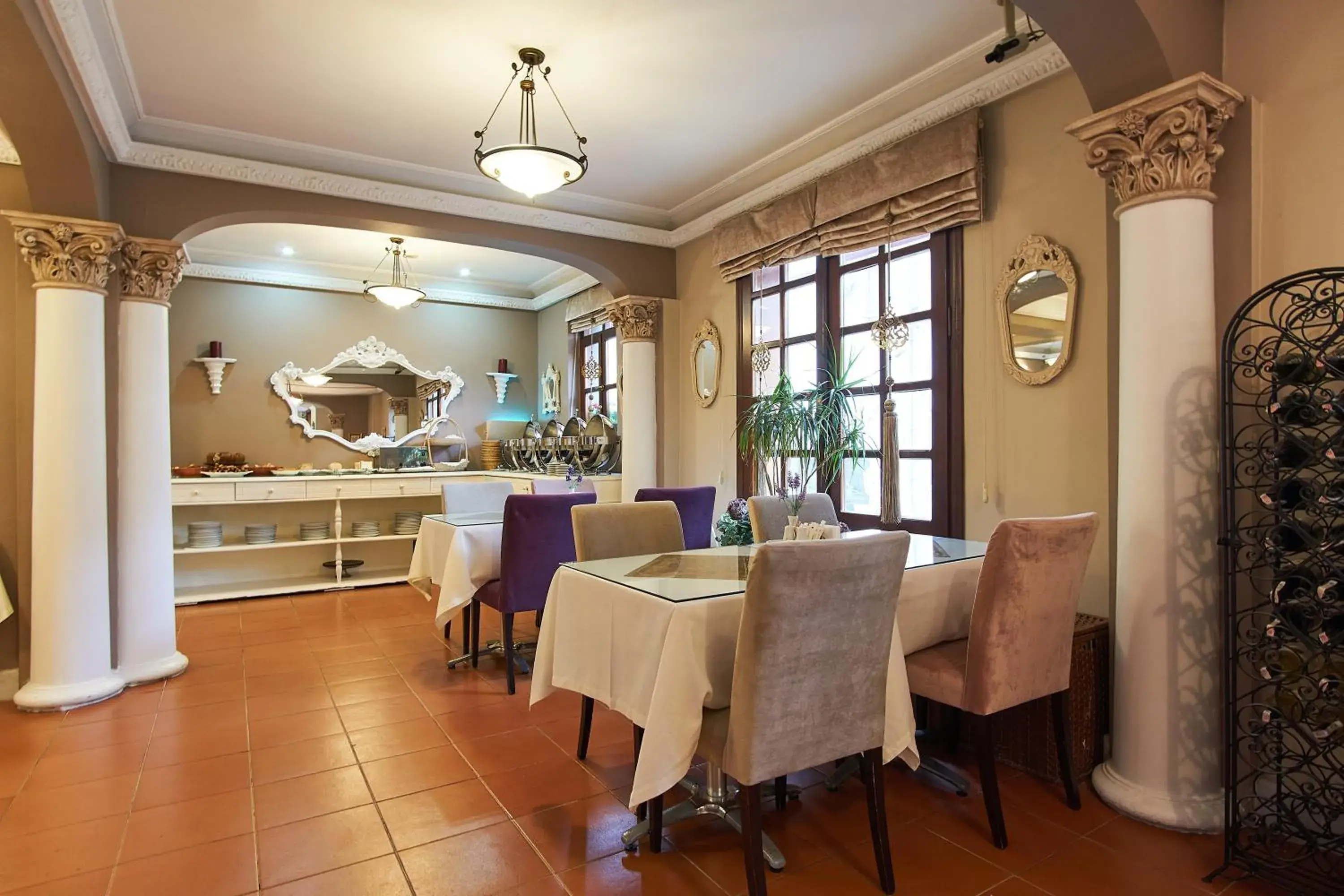 Buffet breakfast in Celal Sultan Hotel Special Class Buffet breakfast in Celal Sultan Hotel Special Class