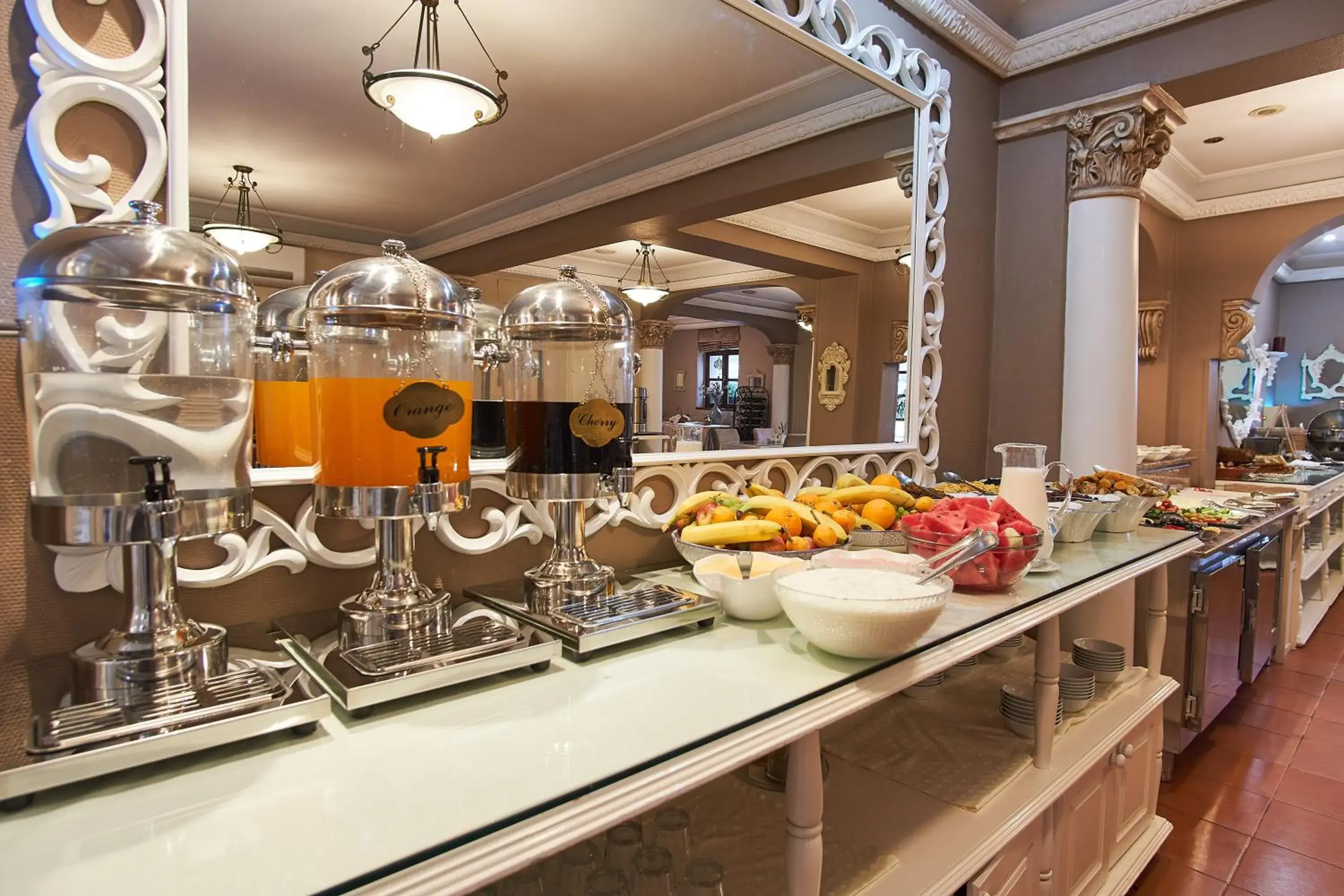 Buffet breakfast in Celal Sultan Hotel Special Class Buffet breakfast in Celal Sultan Hotel Special Class
