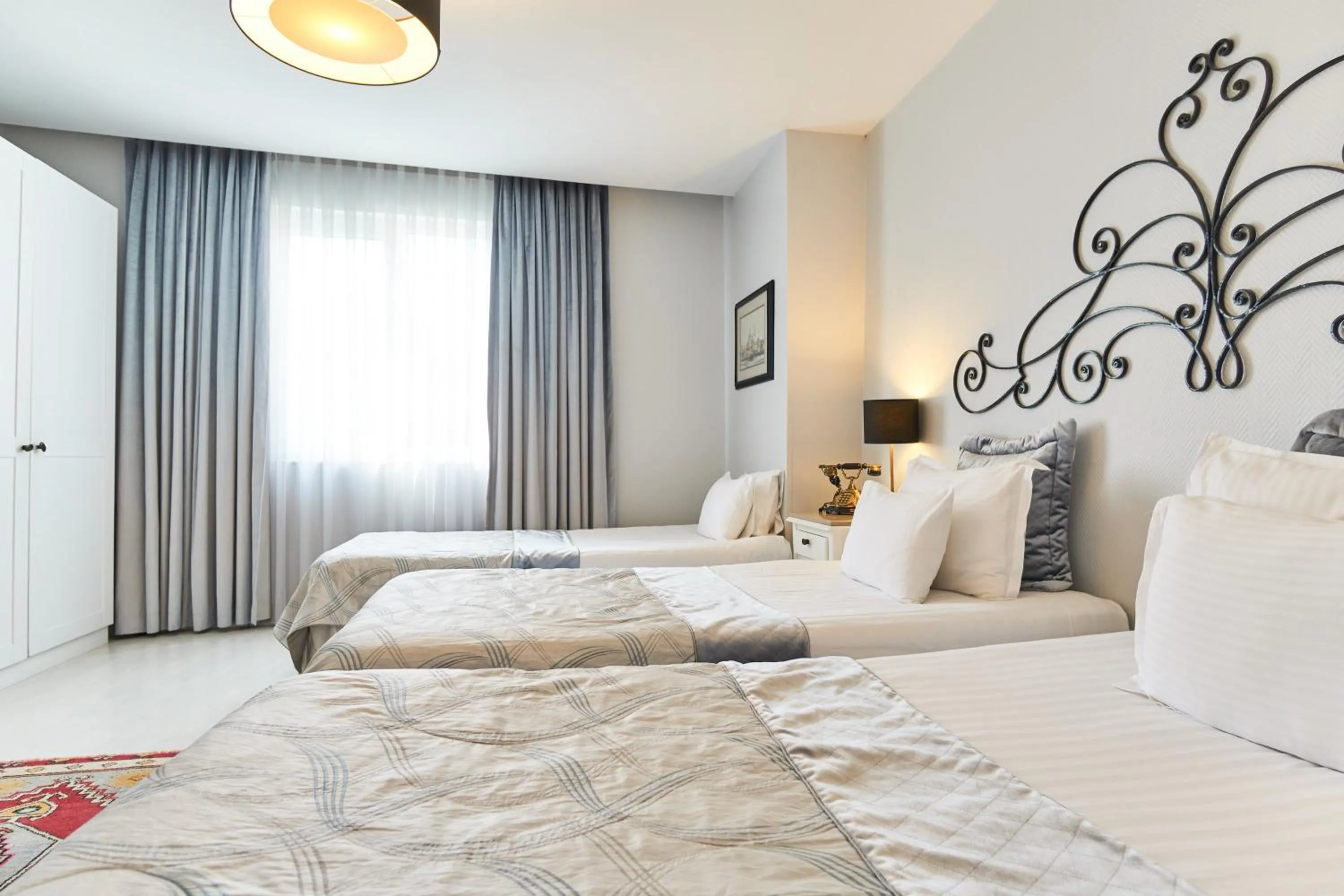 Bed in Celal Sultan Hotel Special Class