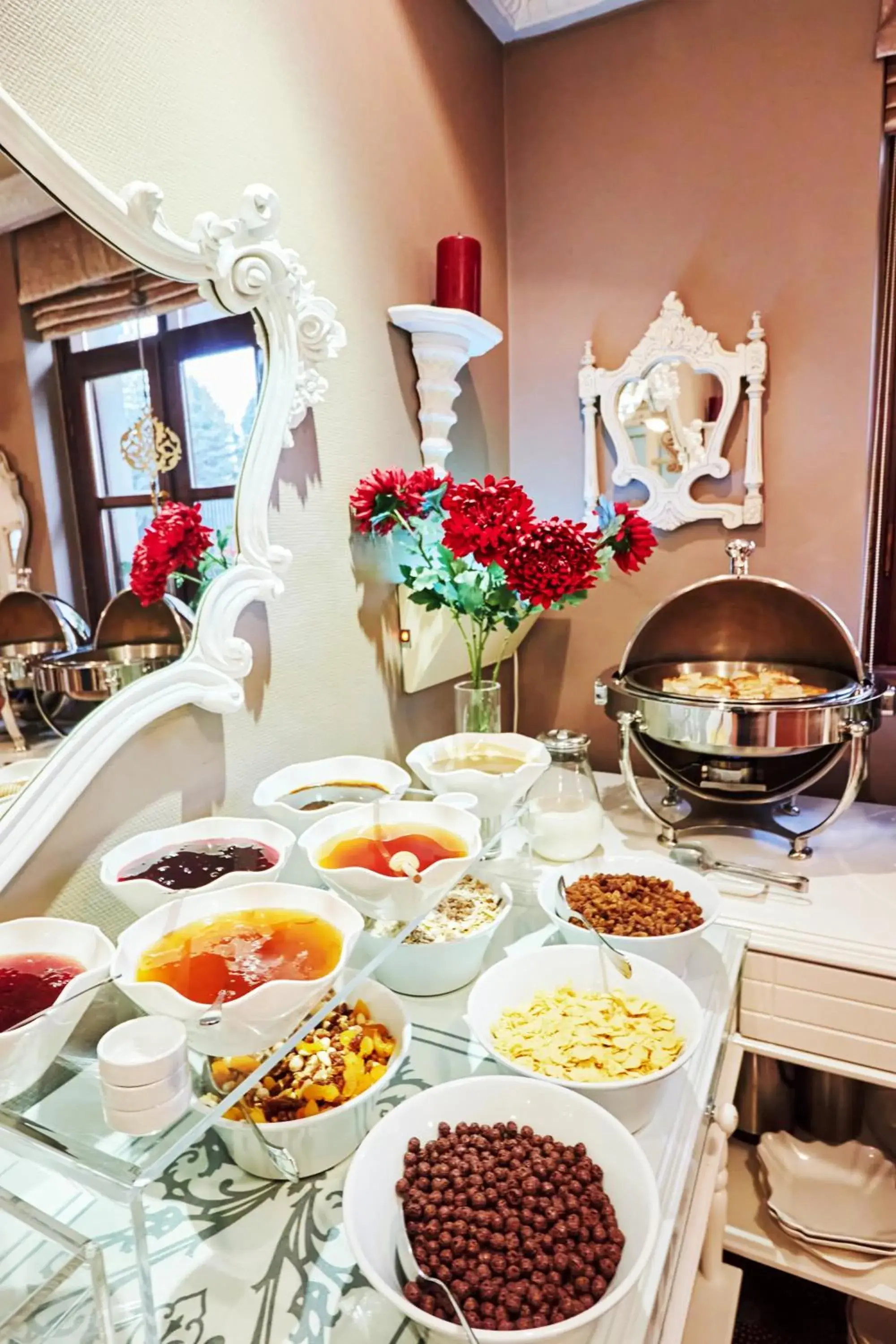 Buffet breakfast in Celal Sultan Hotel Special Class Buffet breakfast in Celal Sultan Hotel Special Class