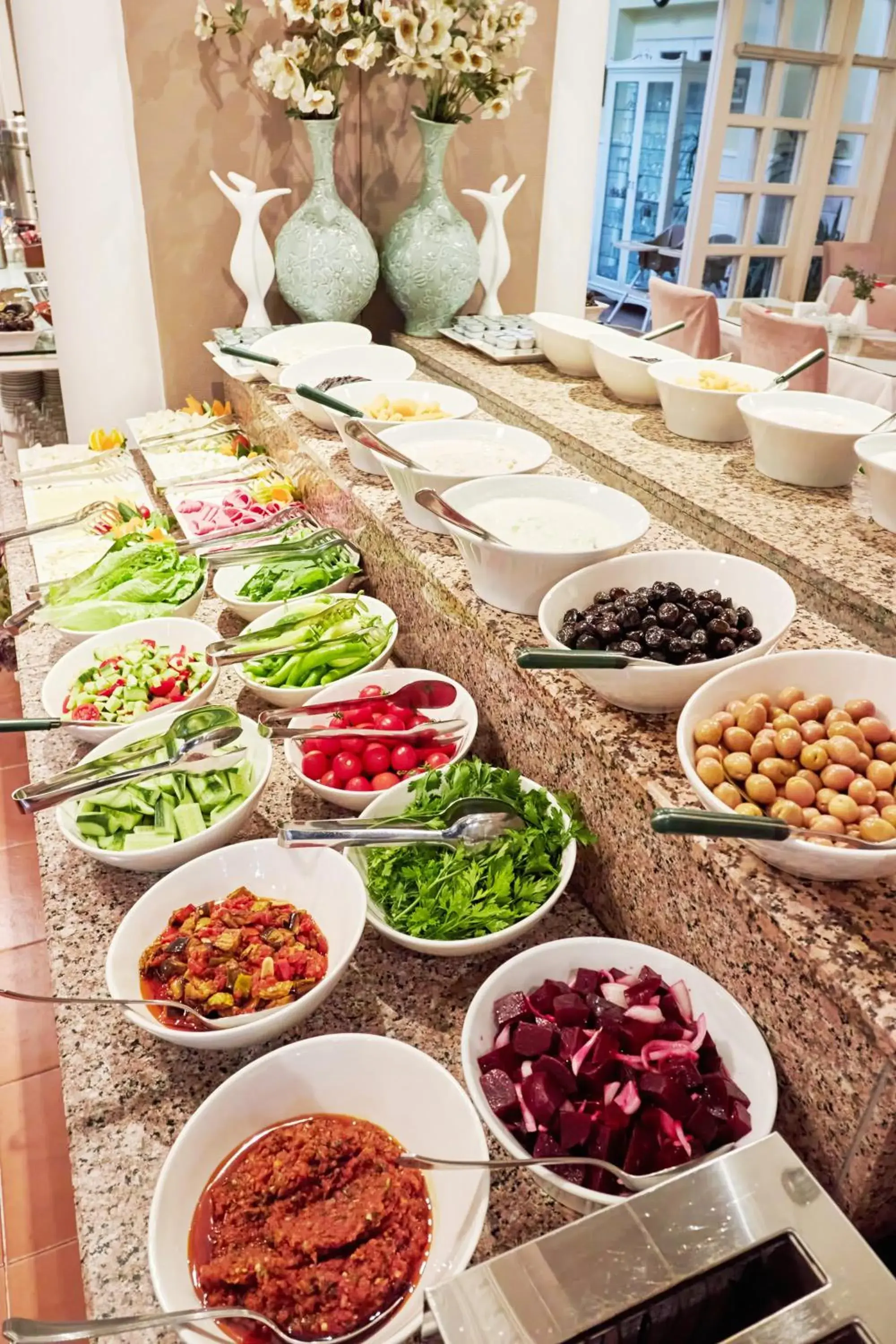 Buffet breakfast in Celal Sultan Hotel Special Class Buffet breakfast in Celal Sultan Hotel Special Class