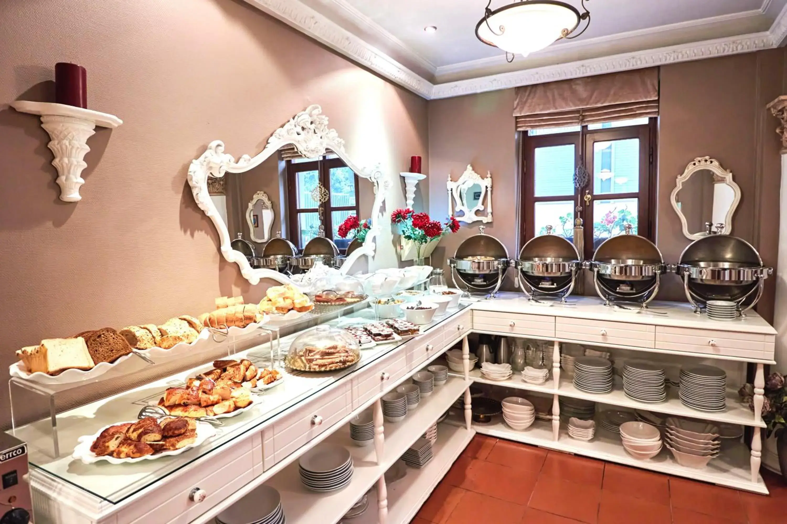 Buffet breakfast in Celal Sultan Hotel Special Class Buffet breakfast in Celal Sultan Hotel Special Class