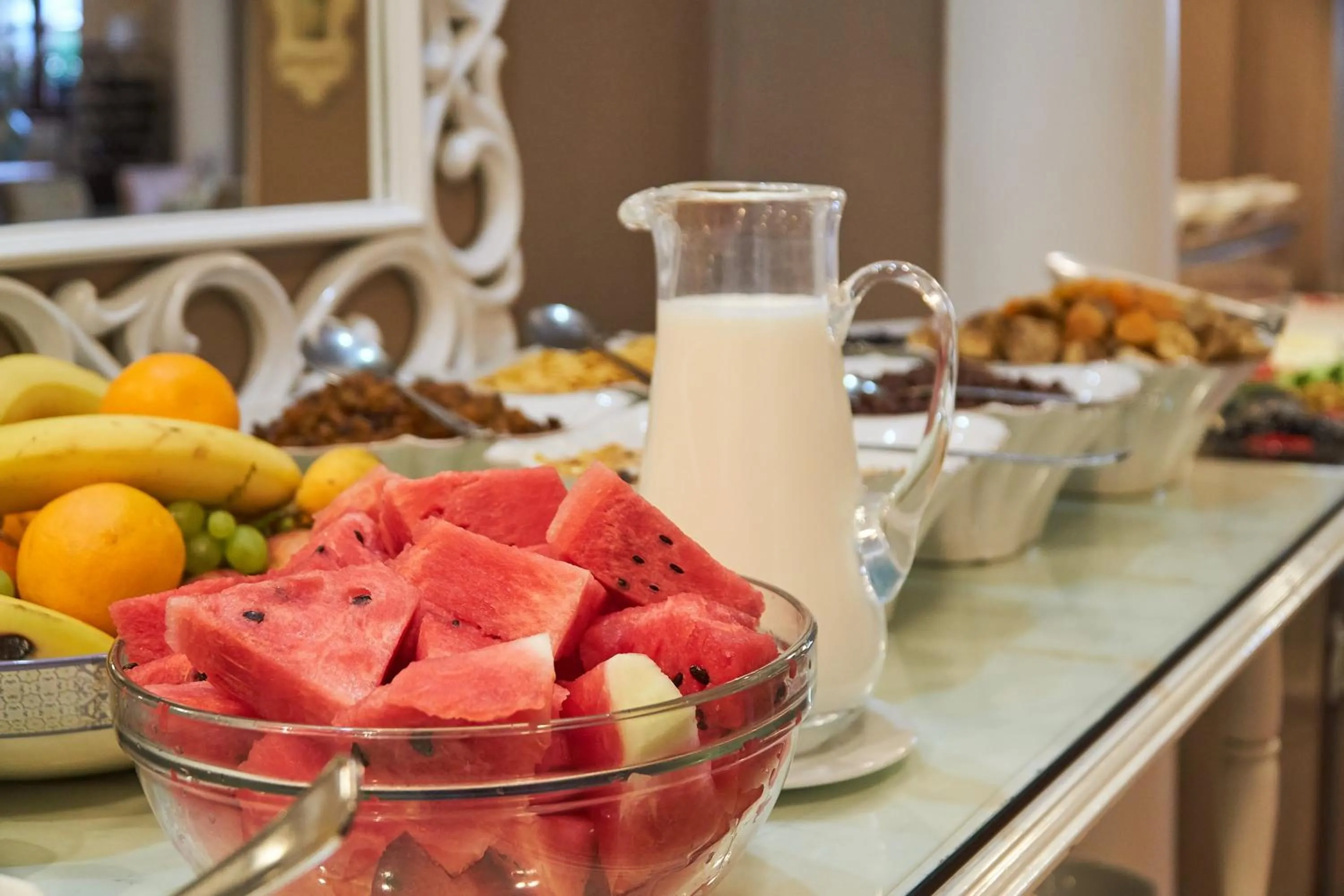 Buffet breakfast in Celal Sultan Hotel Special Class