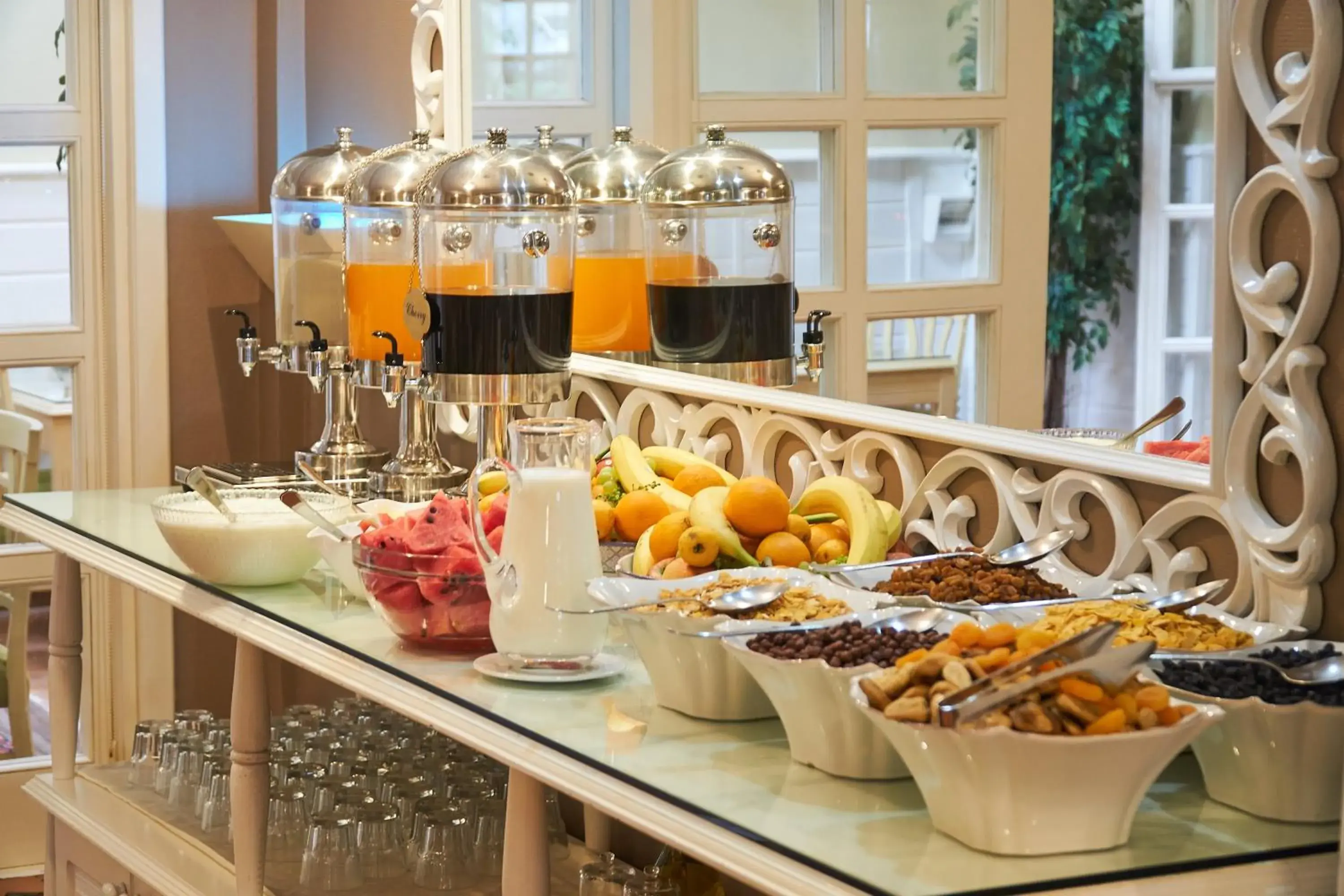 Buffet breakfast in Celal Sultan Hotel Special Class Buffet breakfast in Celal Sultan Hotel Special Class