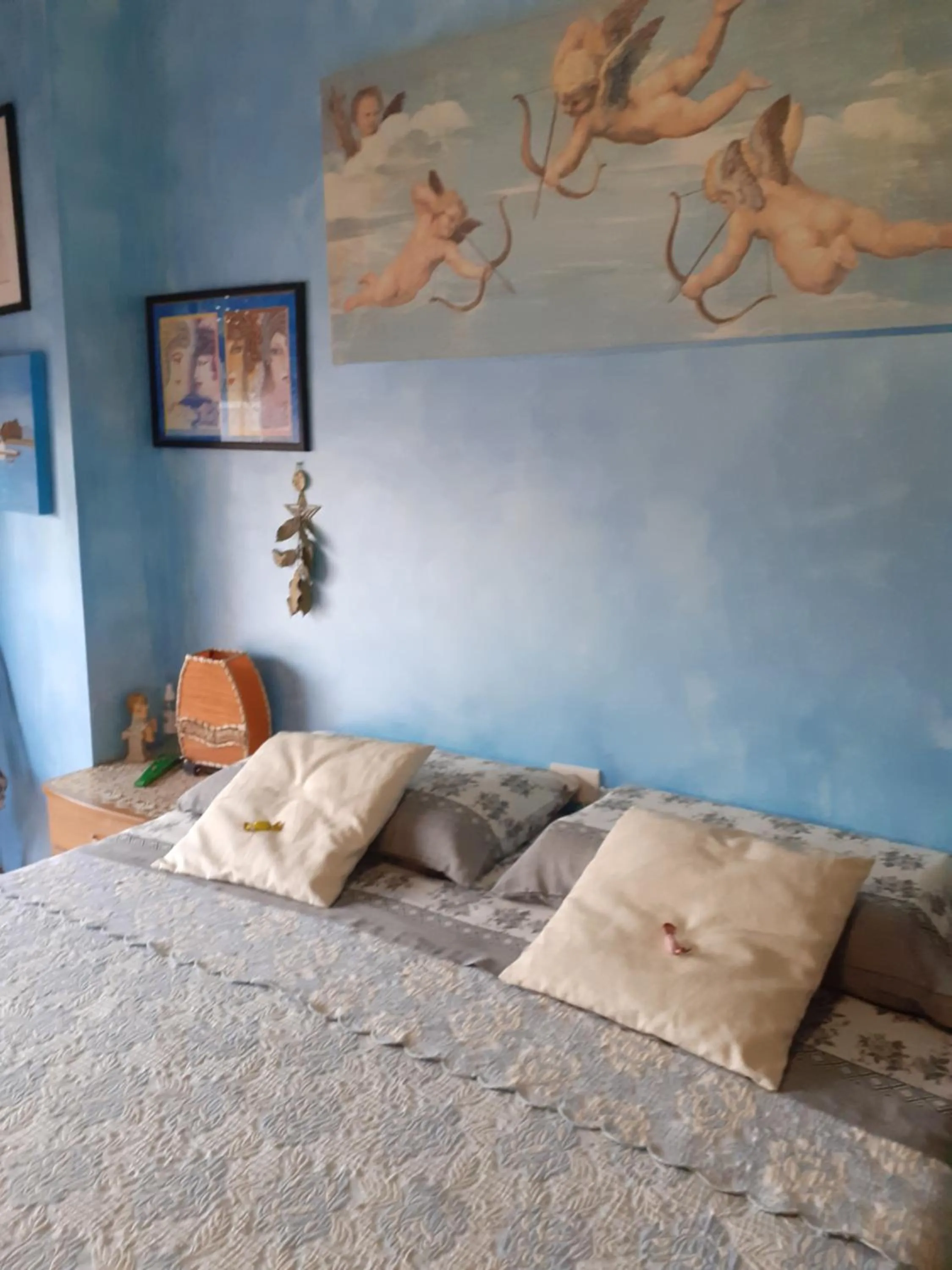 Bedroom, Bed in Room country-lake