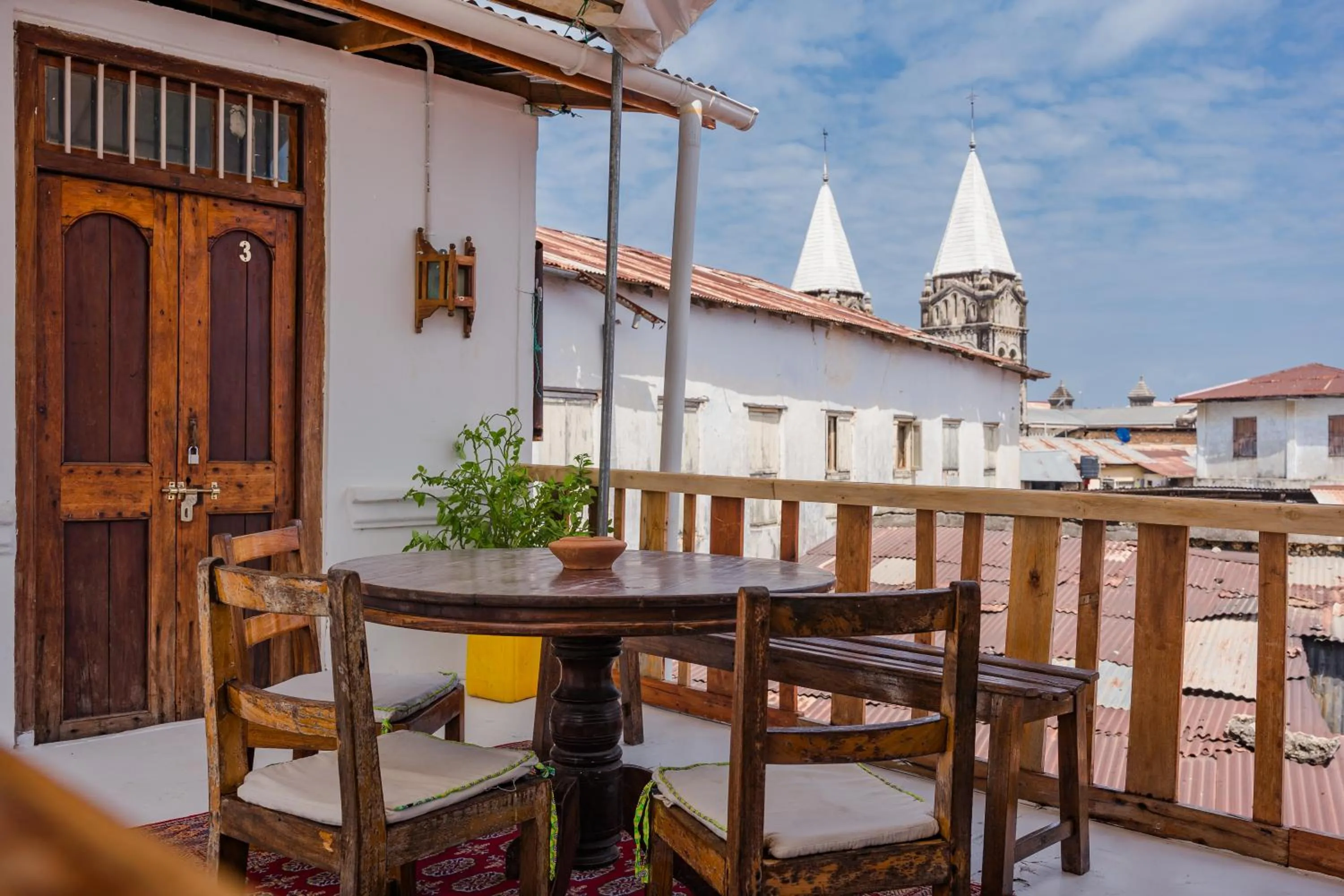 Patio in Emerald Palm Boutique Hotel