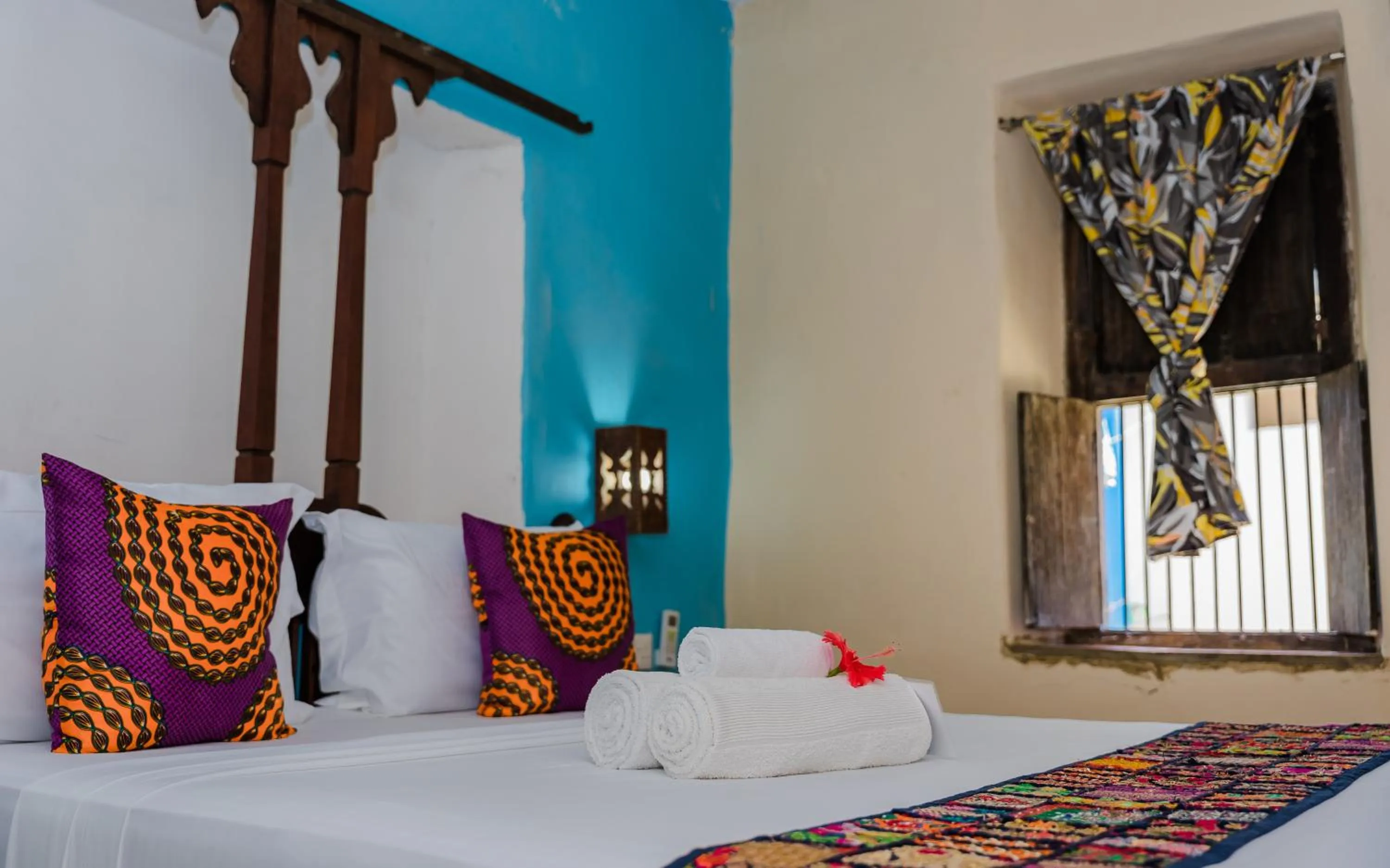 View (from property/room), Bed in Emerald Palm Boutique Hotel