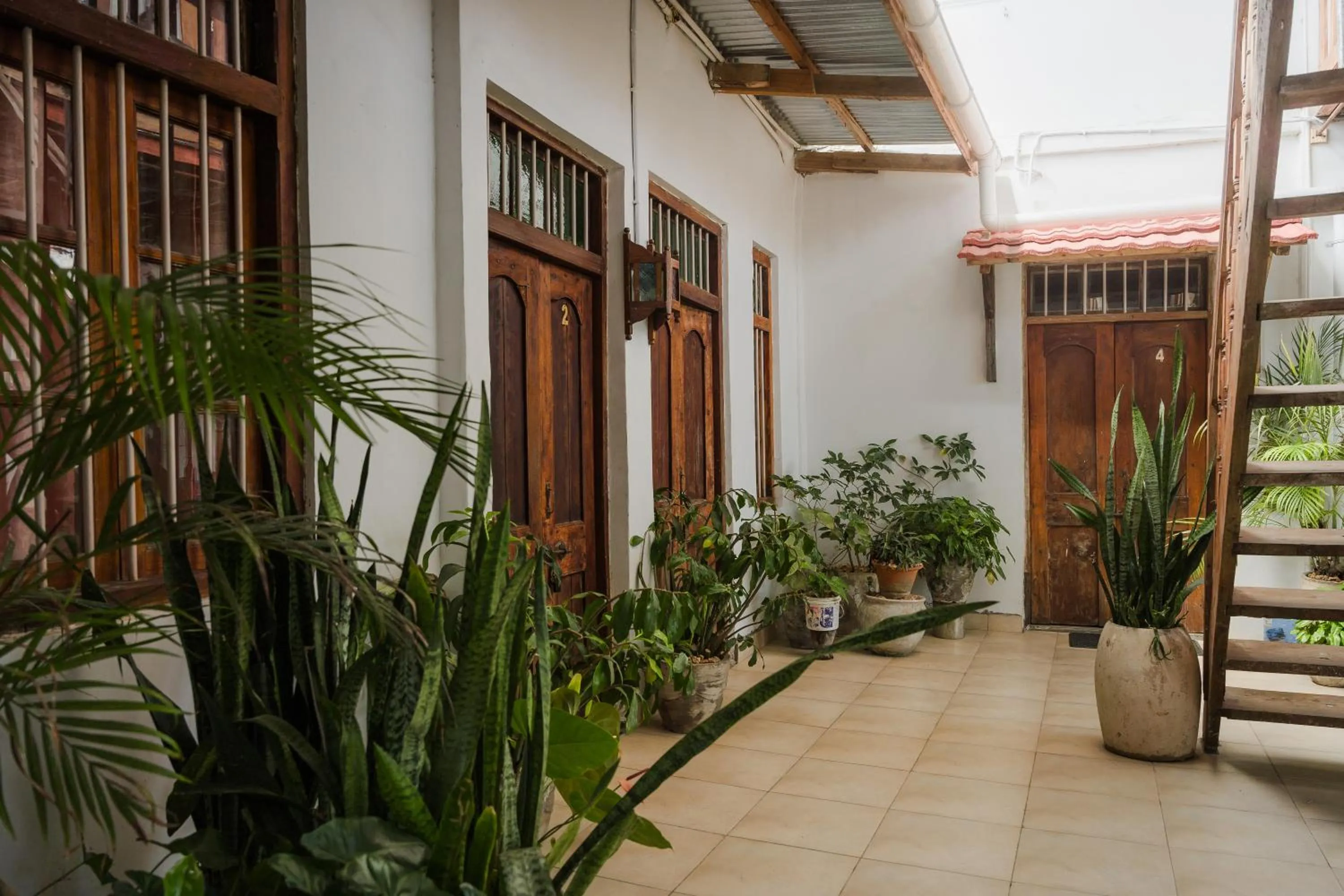 Patio in Emerald Palm Boutique Hotel