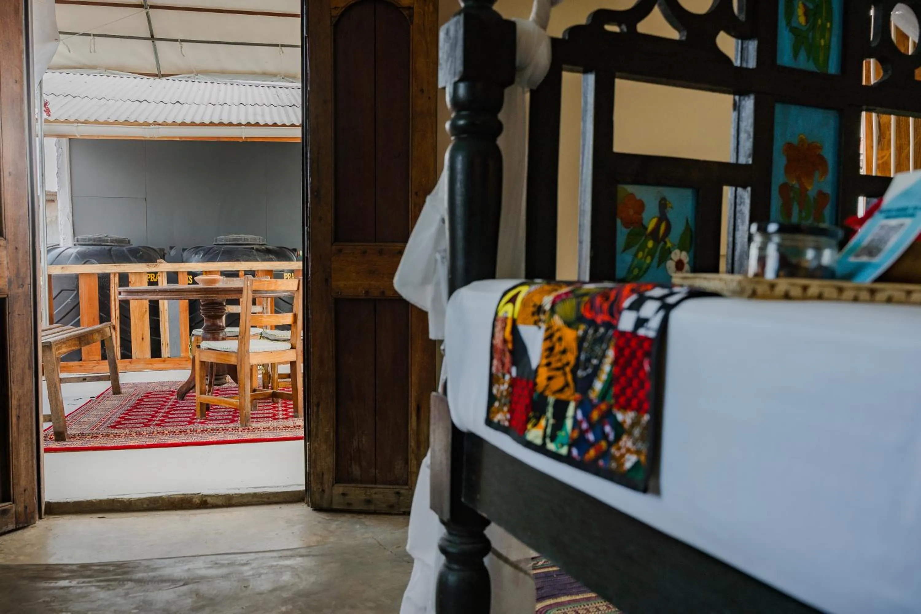 Patio in Emerald Palm Boutique Hotel