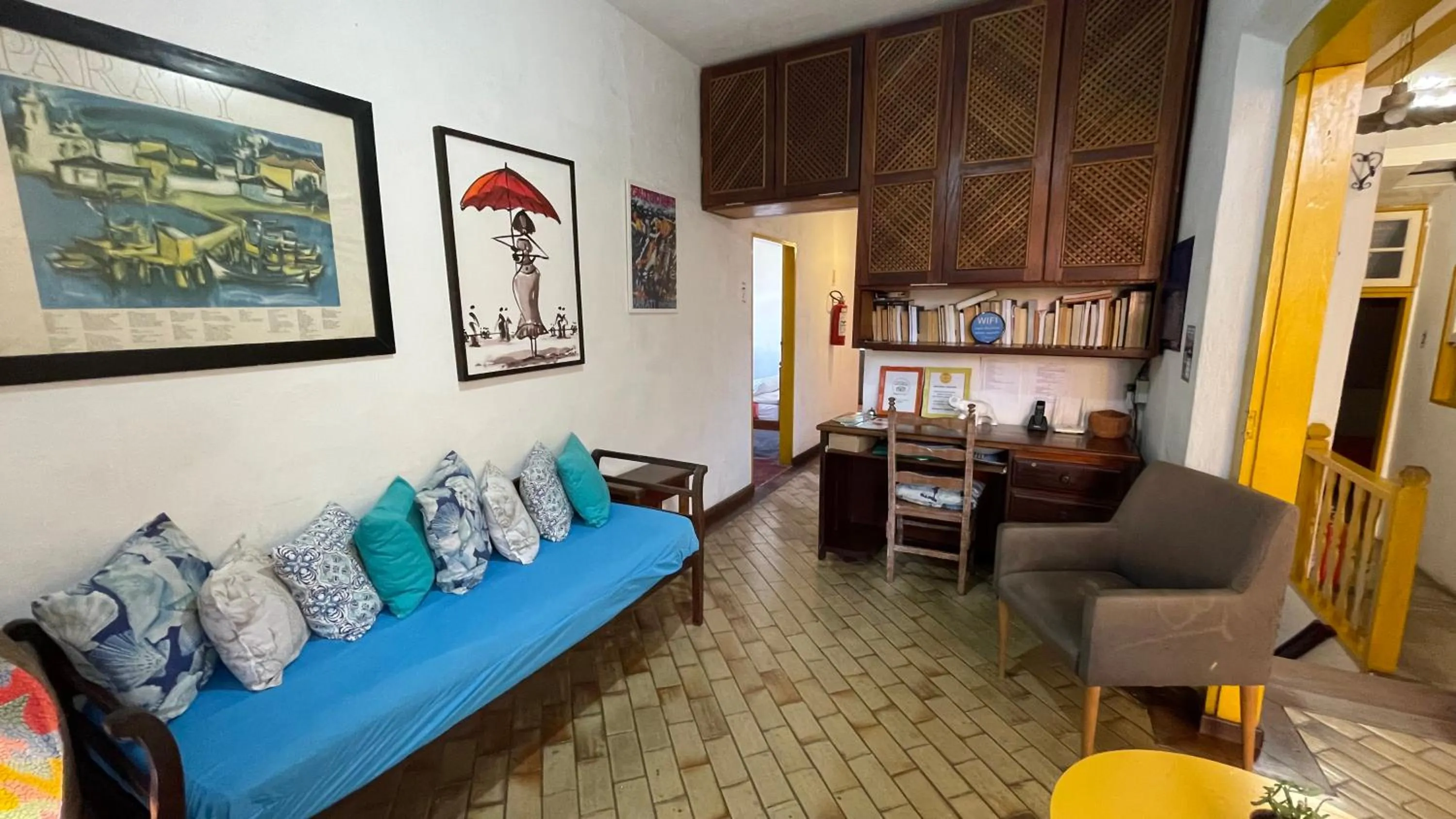 Lobby or reception in Café e Prosa Centro Histórico