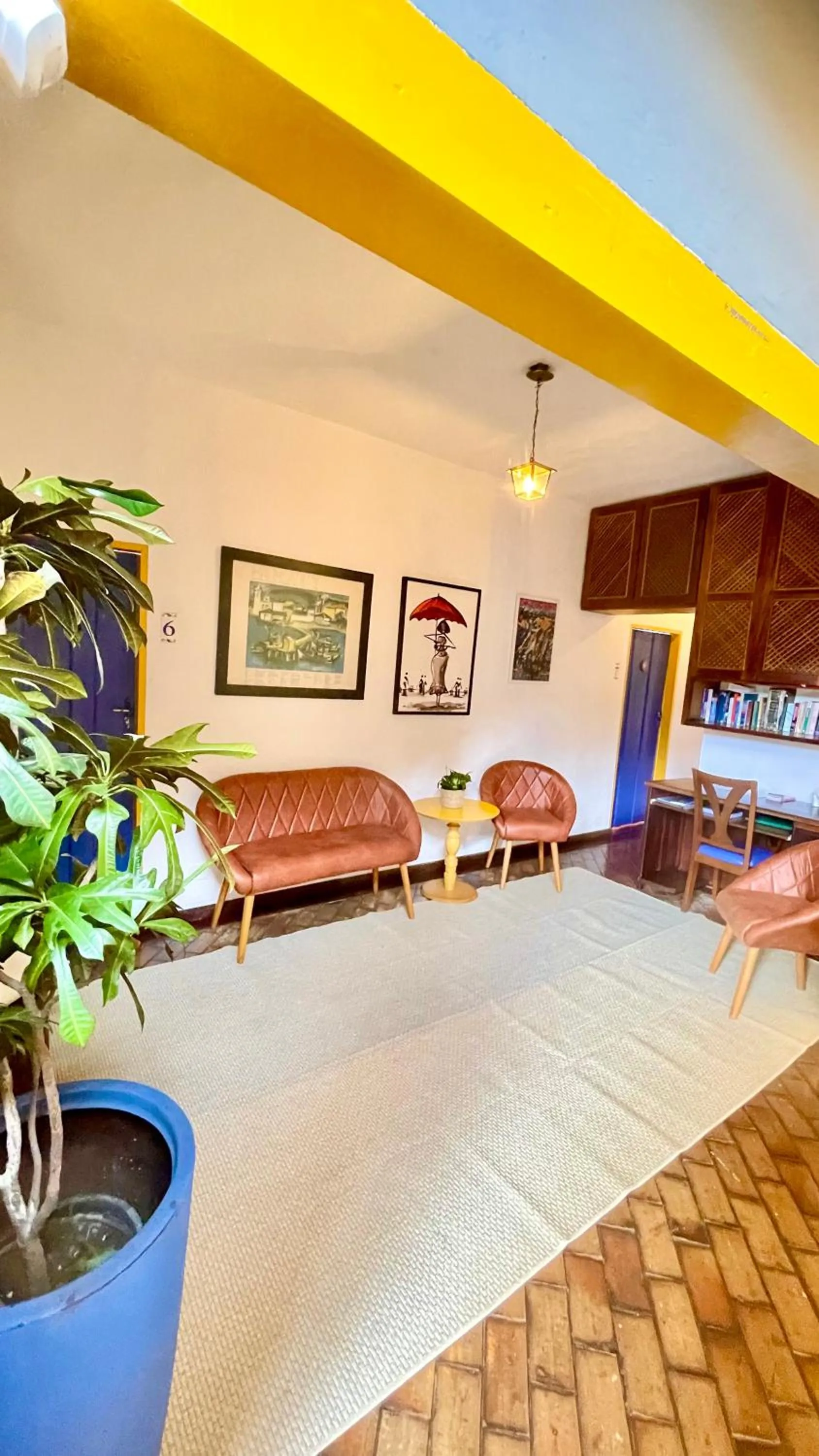 Lobby or reception in Café e Prosa Centro Histórico