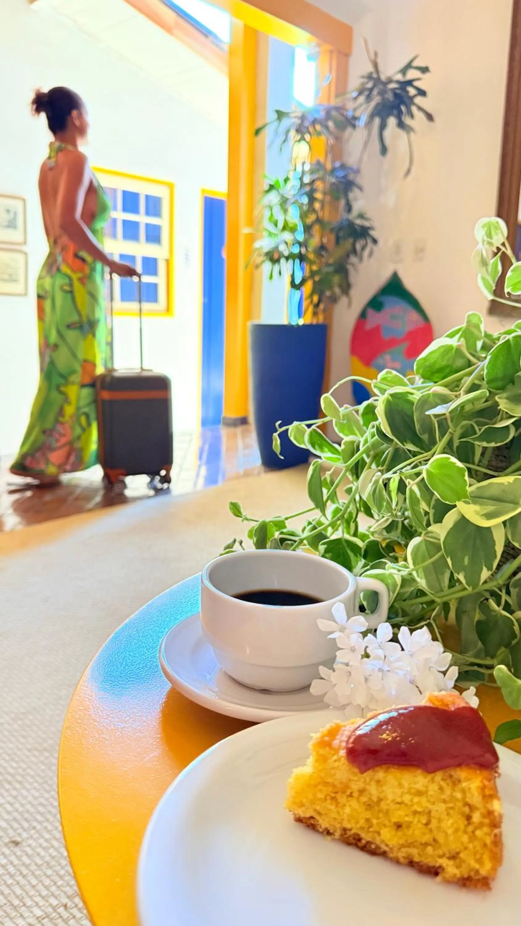 Lobby or reception in Café e Prosa Centro Histórico