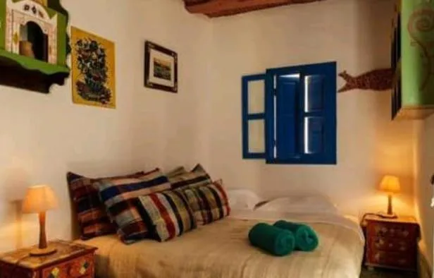 Bed in Riad Dar Latifa