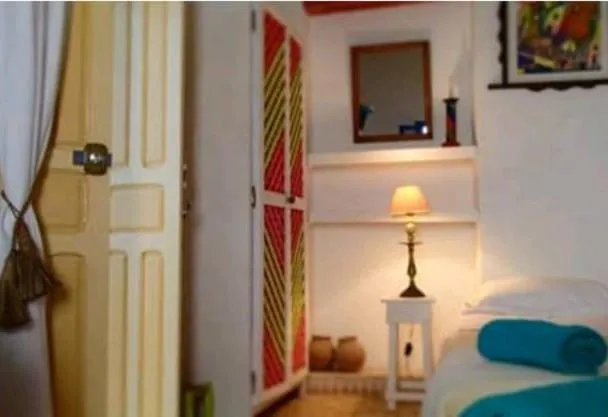 Bed in Riad Dar Latifa