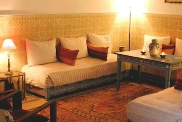 Bed in Riad Dar Latifa