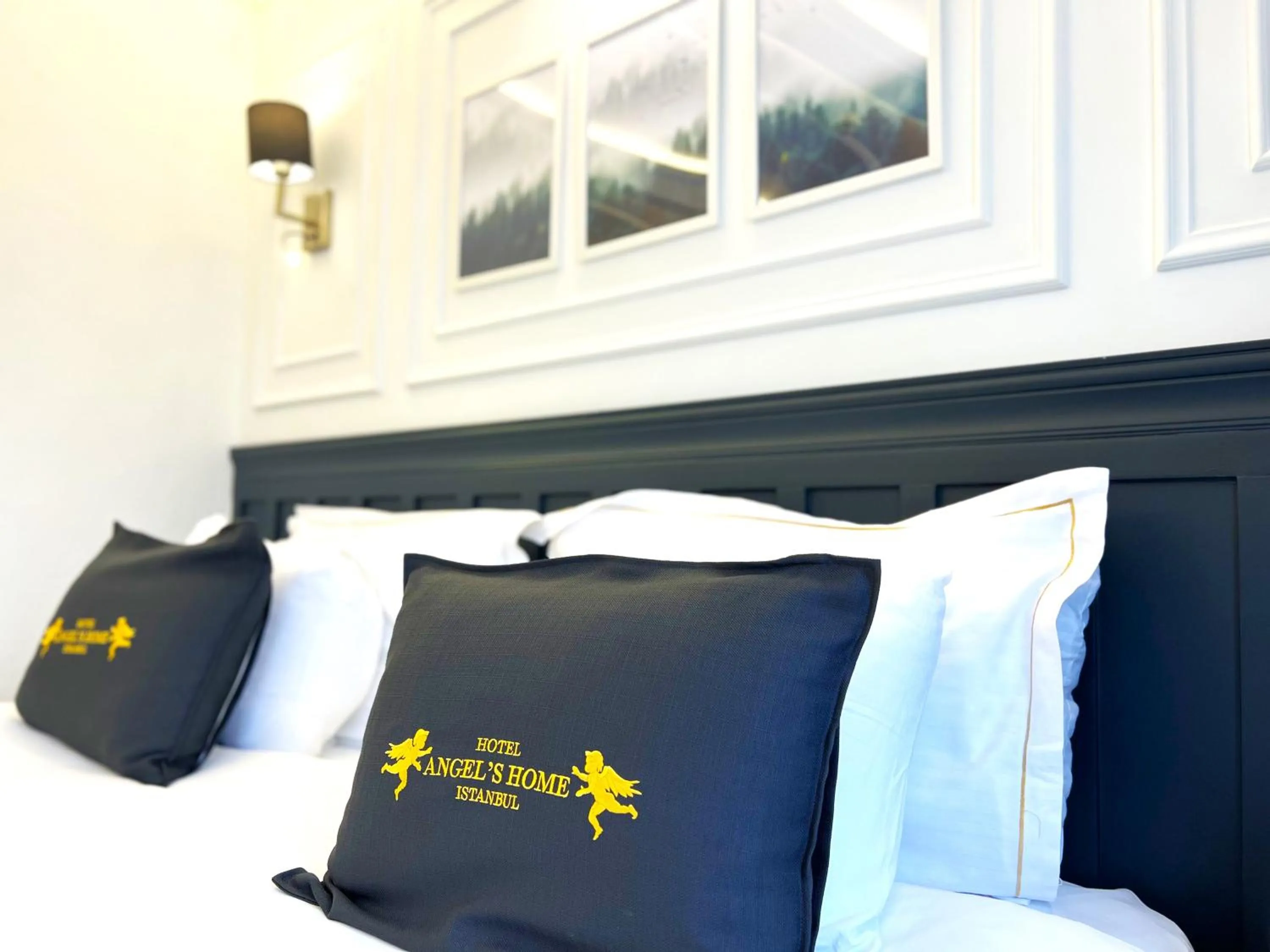 Bed in Angel's Home Hotel - Angel Group Hotels