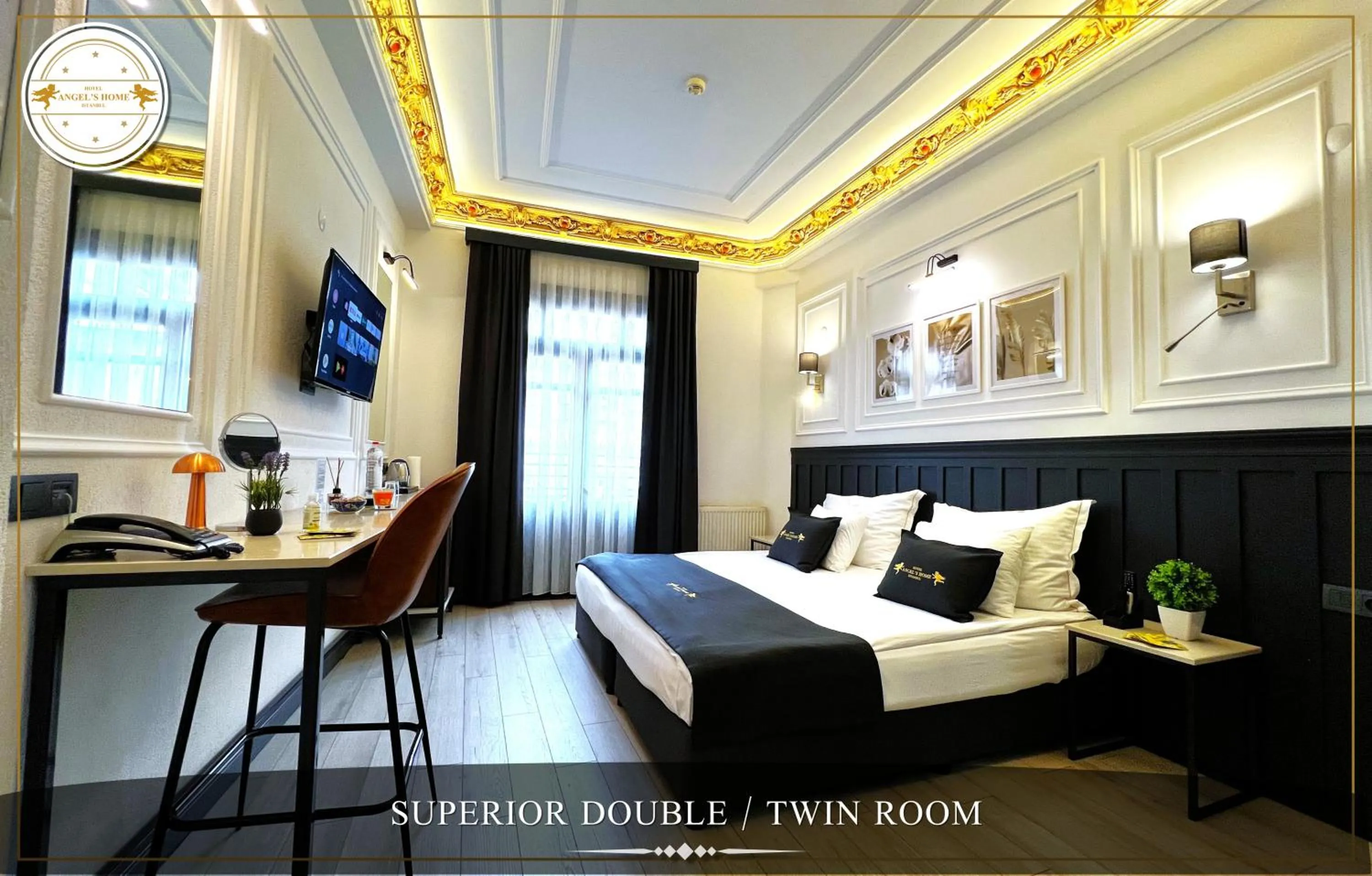 Bed in Angel's Home Hotel - Angel Group Hotels