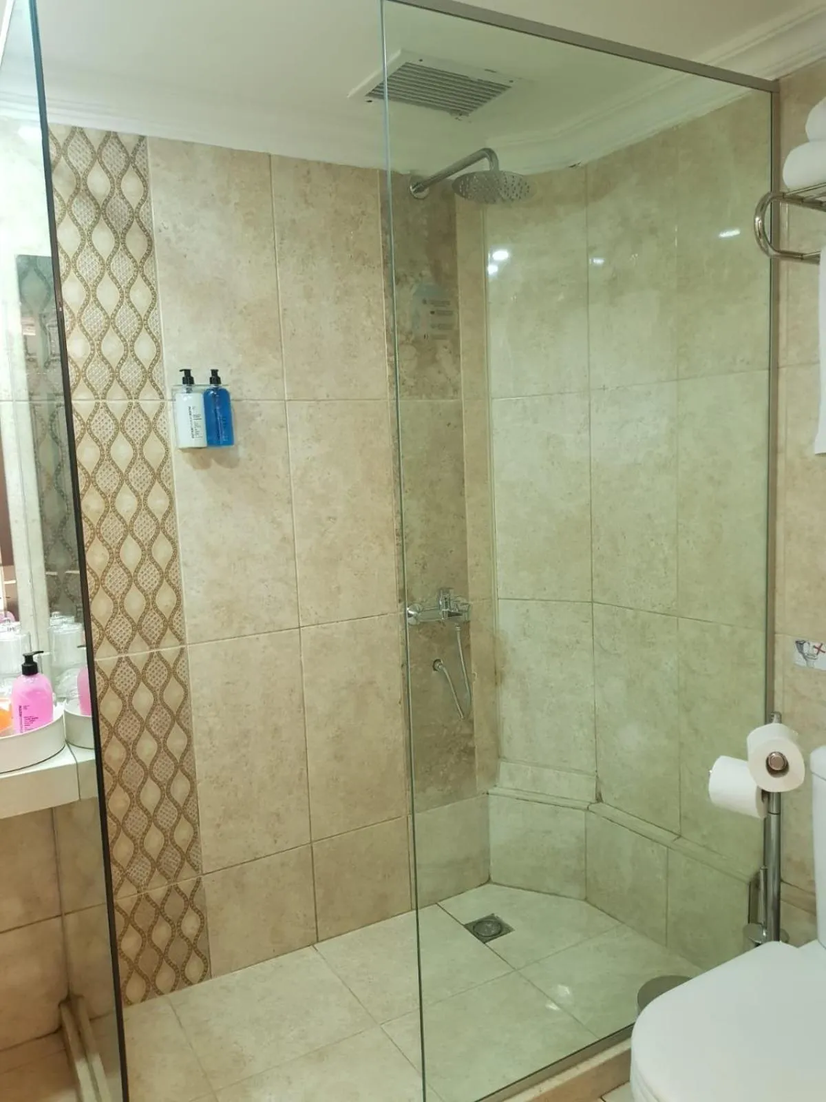 Shower in Angel's Home Hotel - Angel Group Hotels