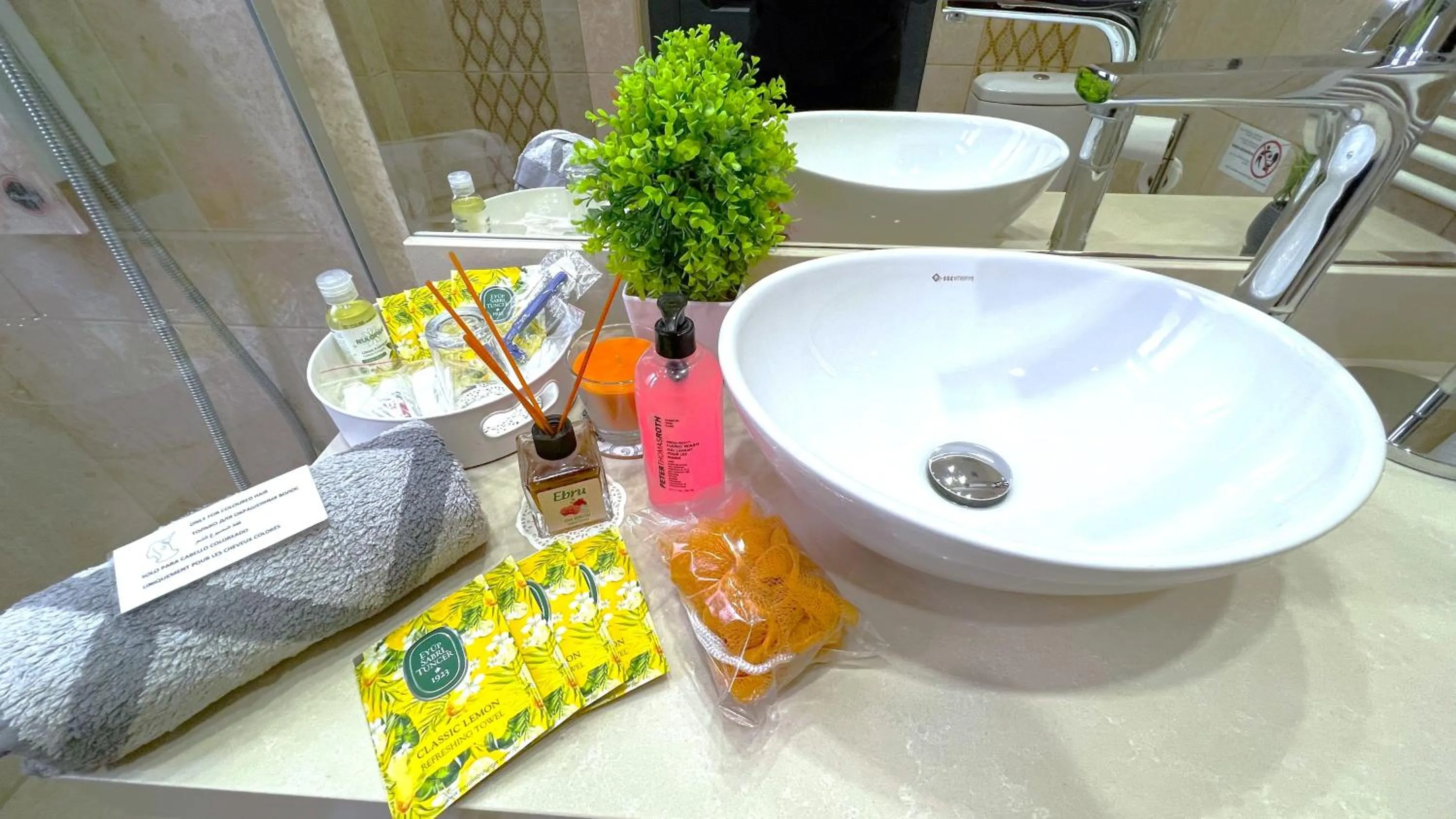 Shower in Angel's Home Hotel - Angel Group Hotels