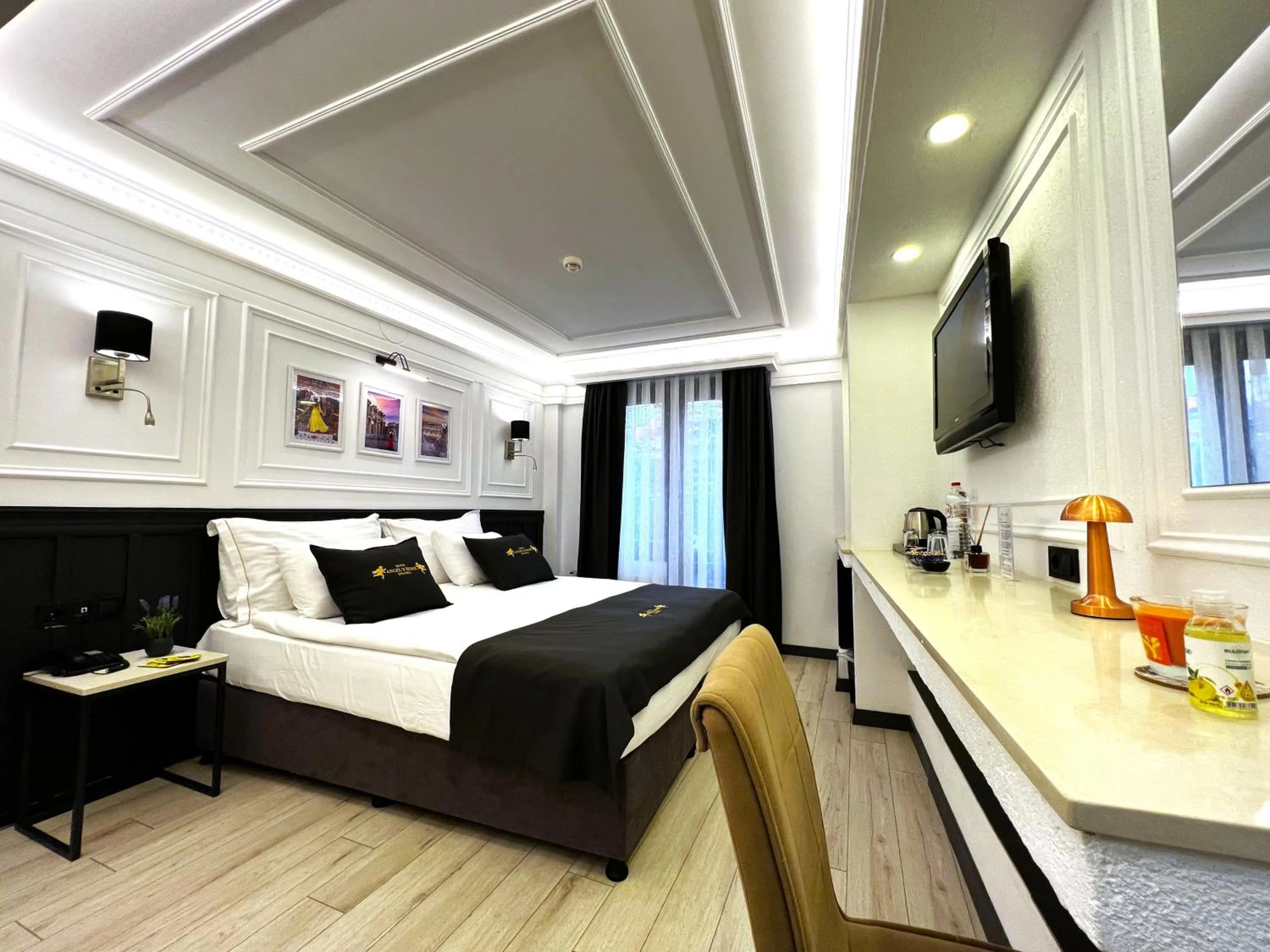 Bed in Angel's Home Hotel - Angel Group Hotels