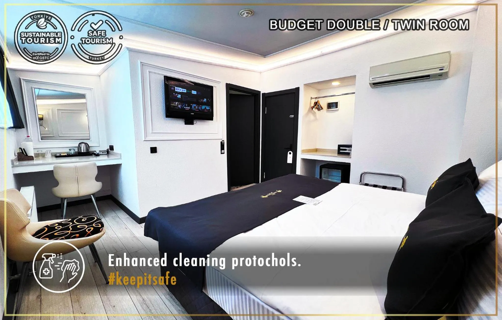 Bed in Angel's Home Hotel - Angel Group Hotels