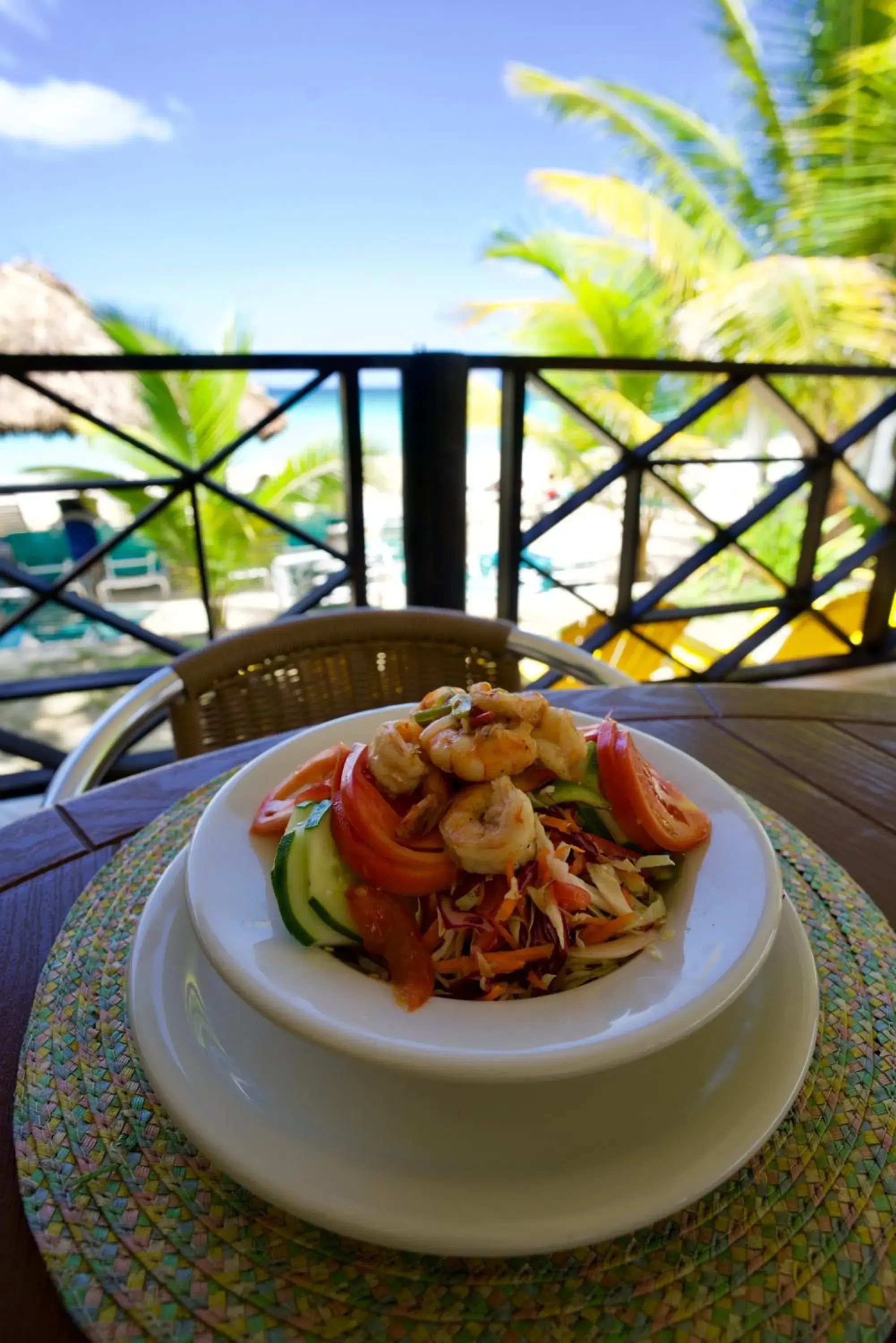 Food close-up in White Sands Negril Food close-up in White Sands Negril