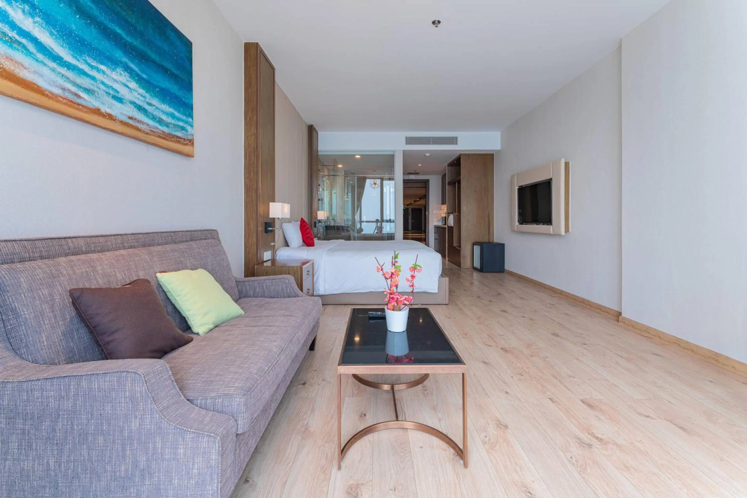 Living room in SeaHaven Panorama Nha Trang Superview Apartments