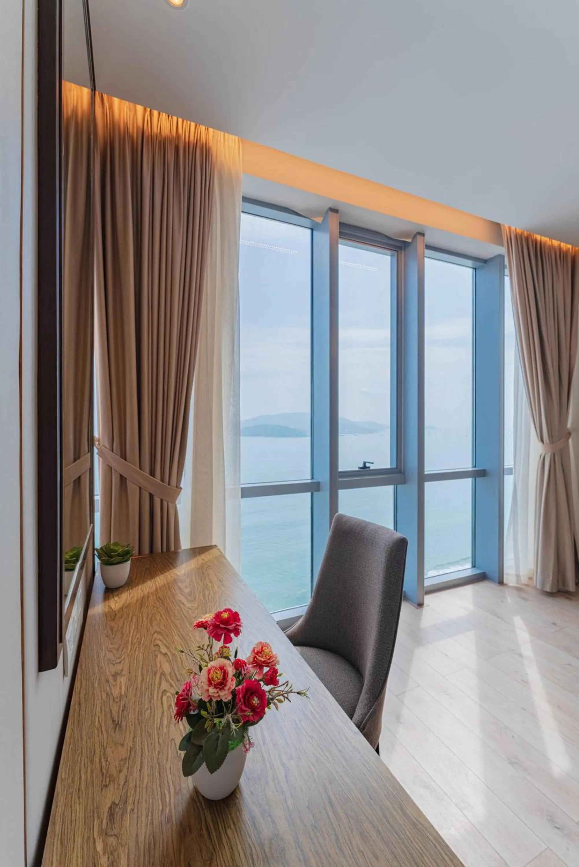 Seating area in SeaHaven Panorama Nha Trang Superview Apartments