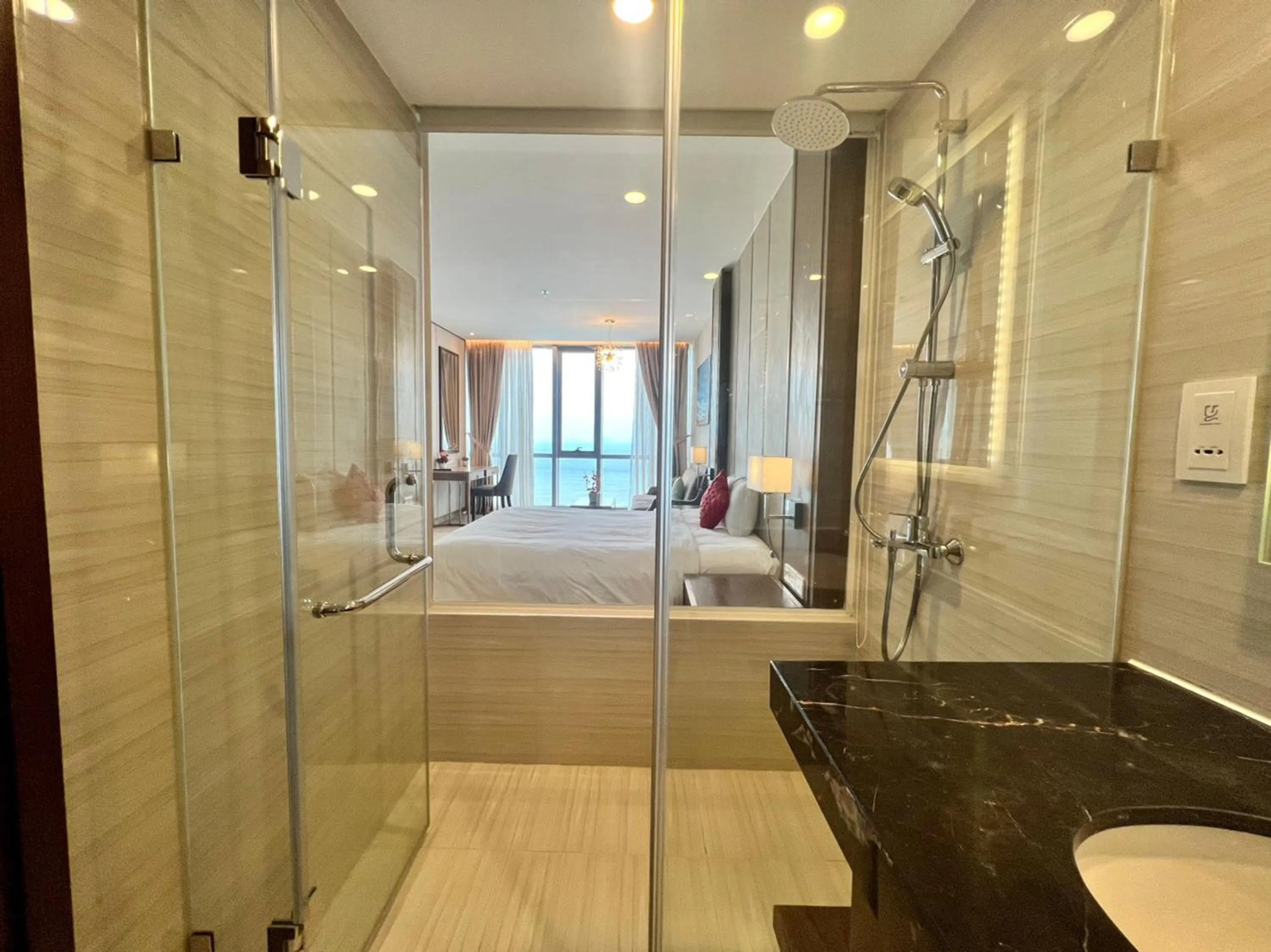 Shower in SeaHaven Panorama Nha Trang Superview Apartments