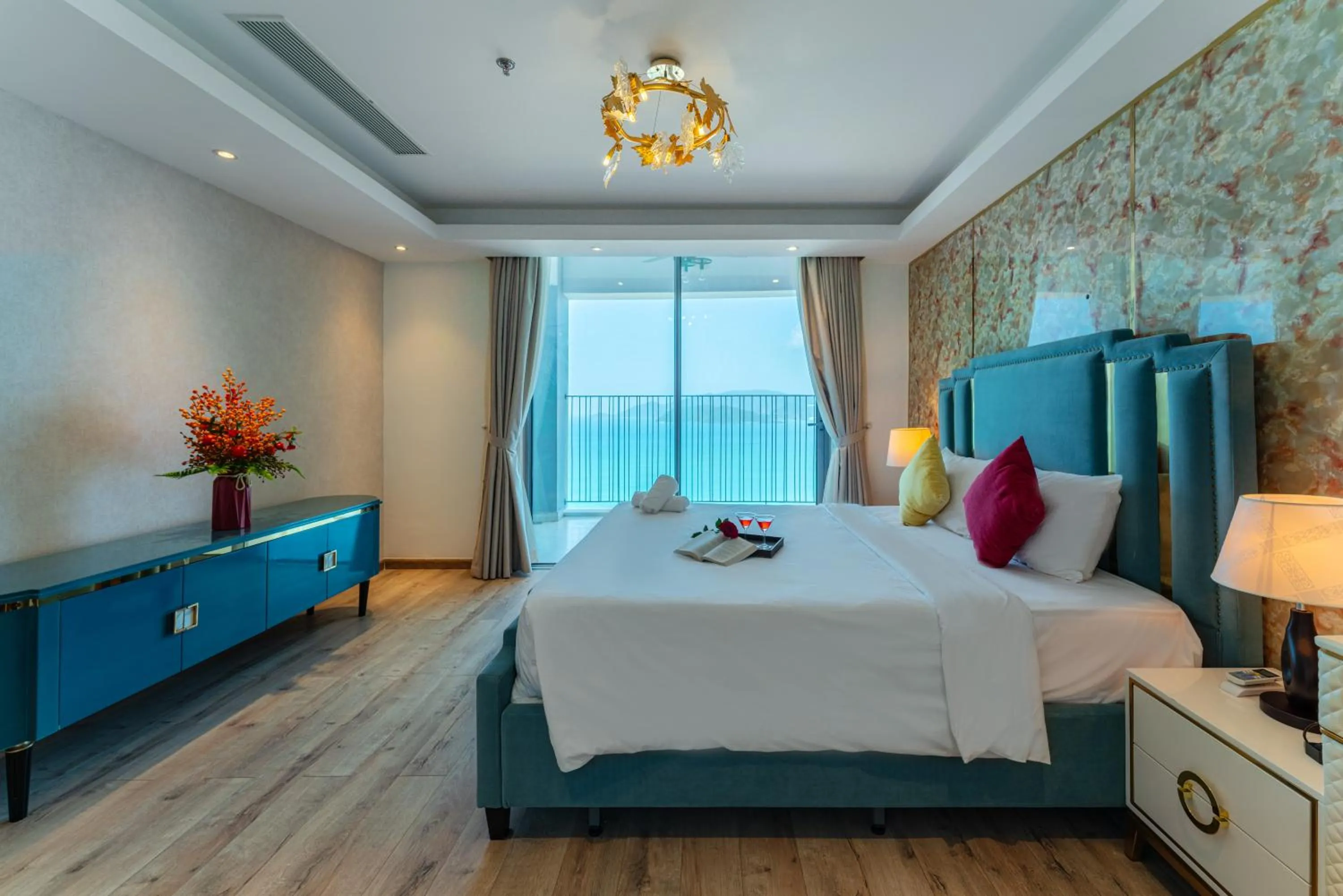 Bed in SeaHaven Panorama Nha Trang Superview Apartments