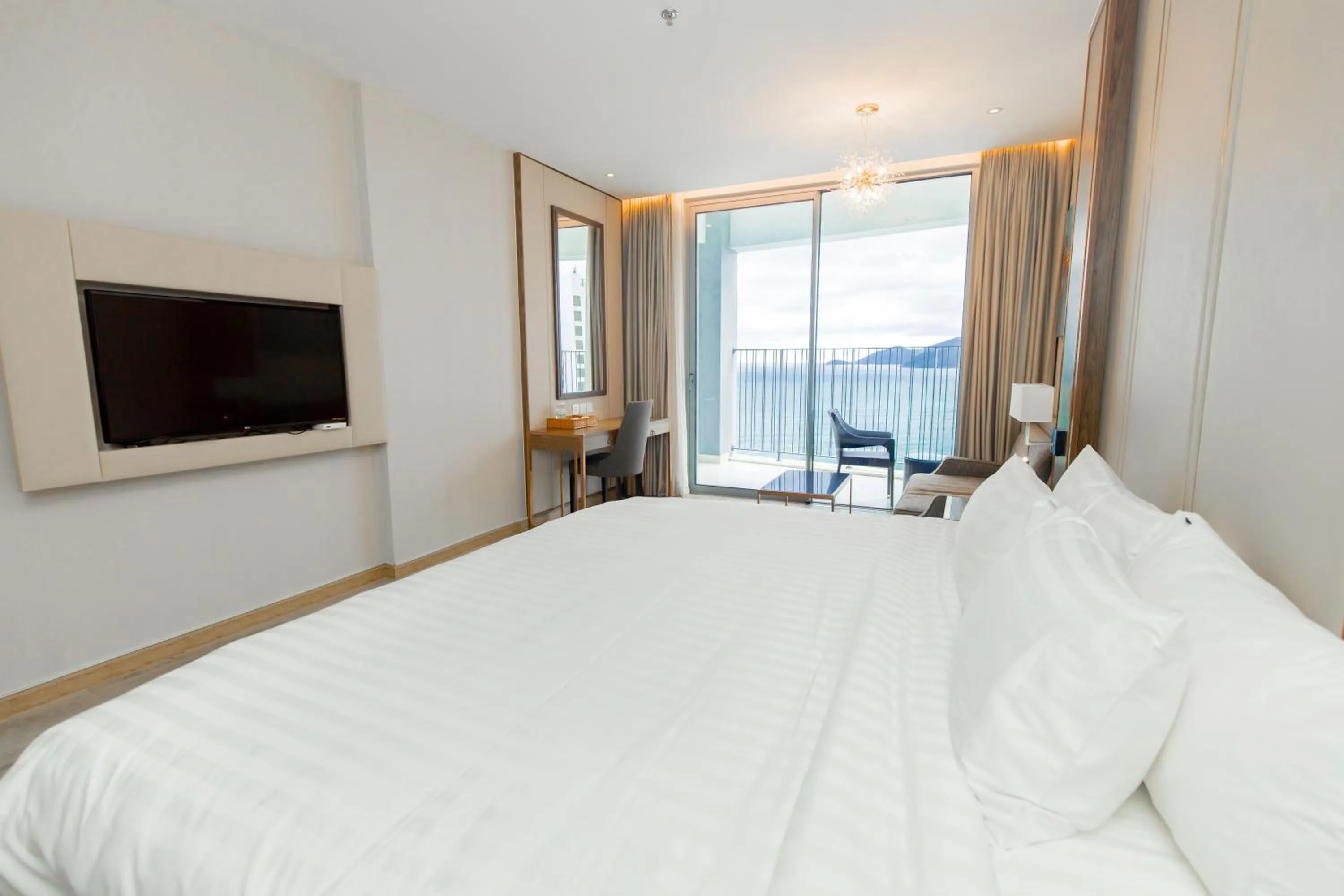 Bed in SeaHaven Panorama Nha Trang Superview Apartments
