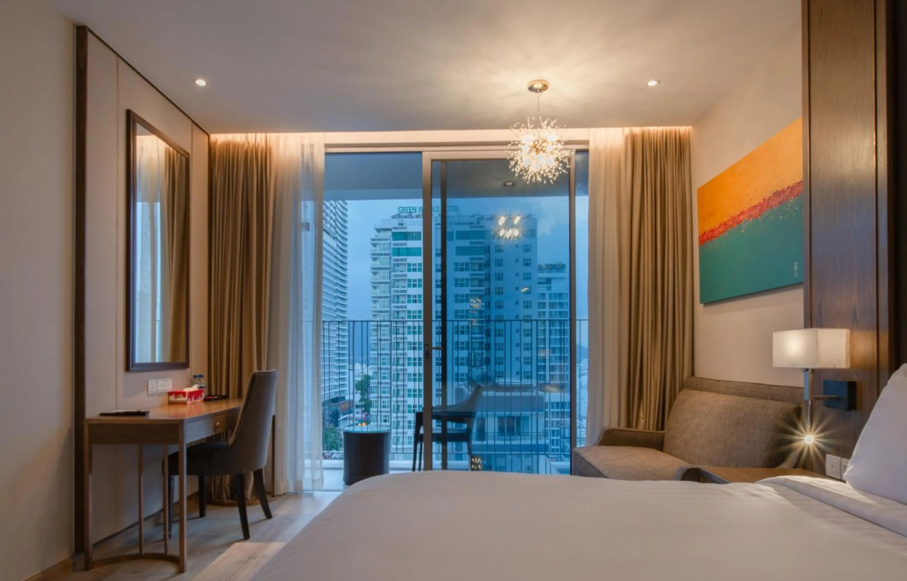 Bed in SeaHaven Panorama Nha Trang Superview Apartments