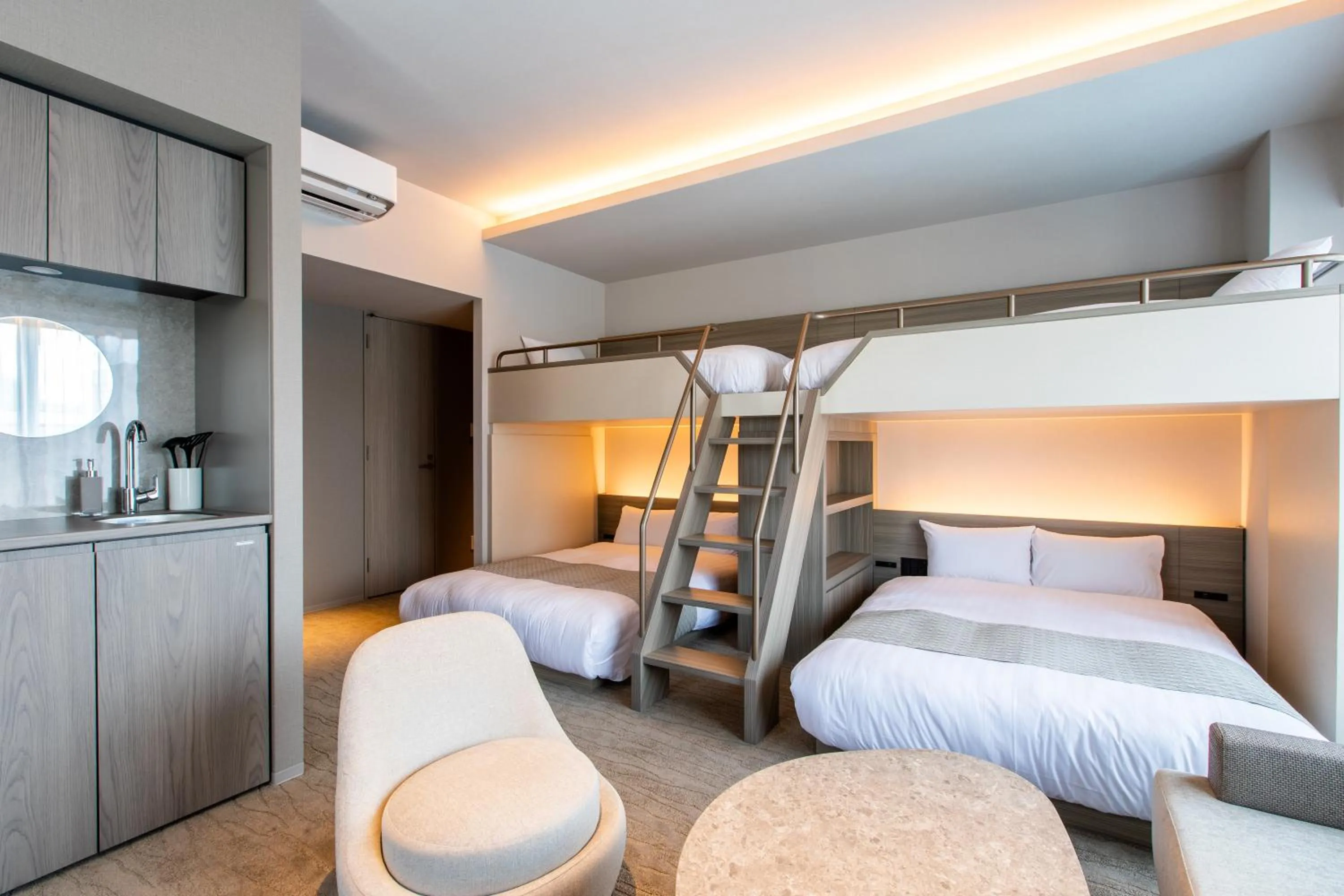 Photo of the whole room, Bed in fav HAKODATE