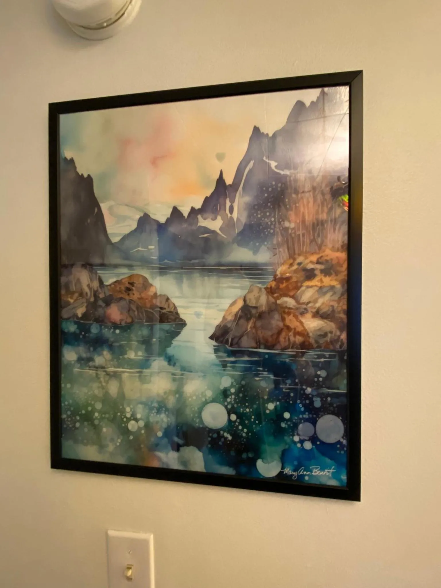 Decorative detail in Arctic Paradise B&B