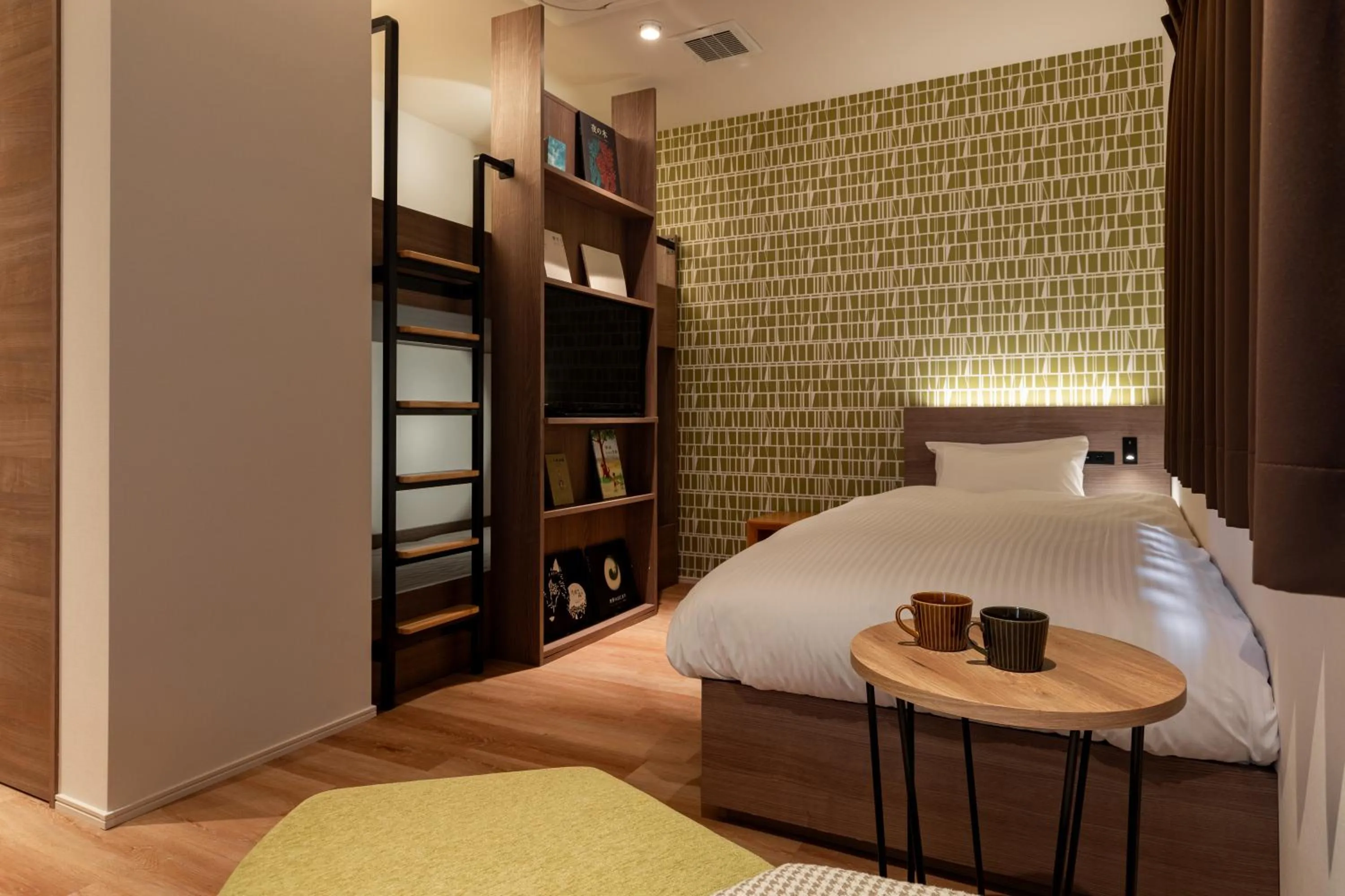 Photo of the whole room, Bed in COCOSHUKU Asakusa Kuramae