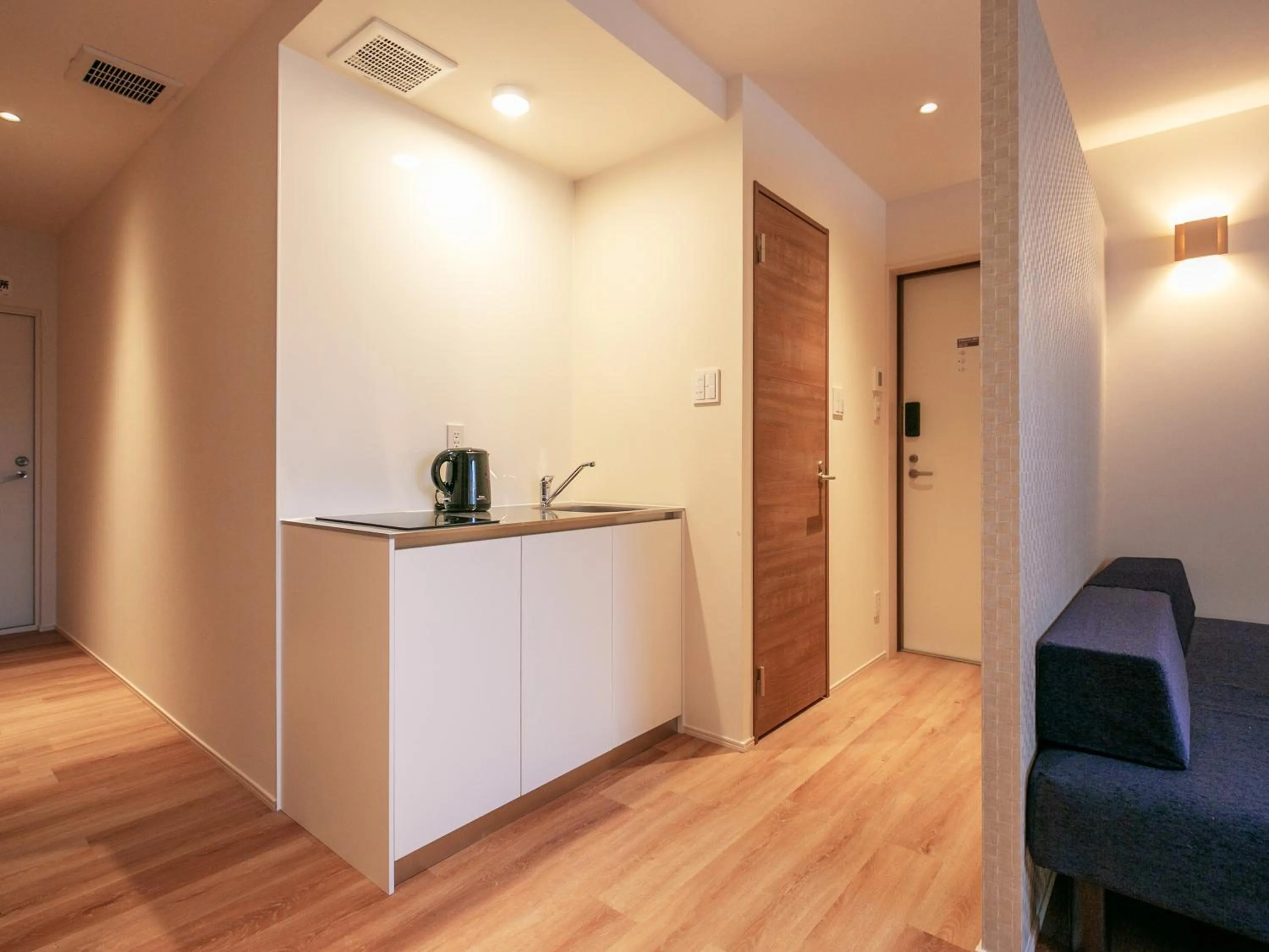 kitchen in COCOSHUKU Asakusa Kuramae