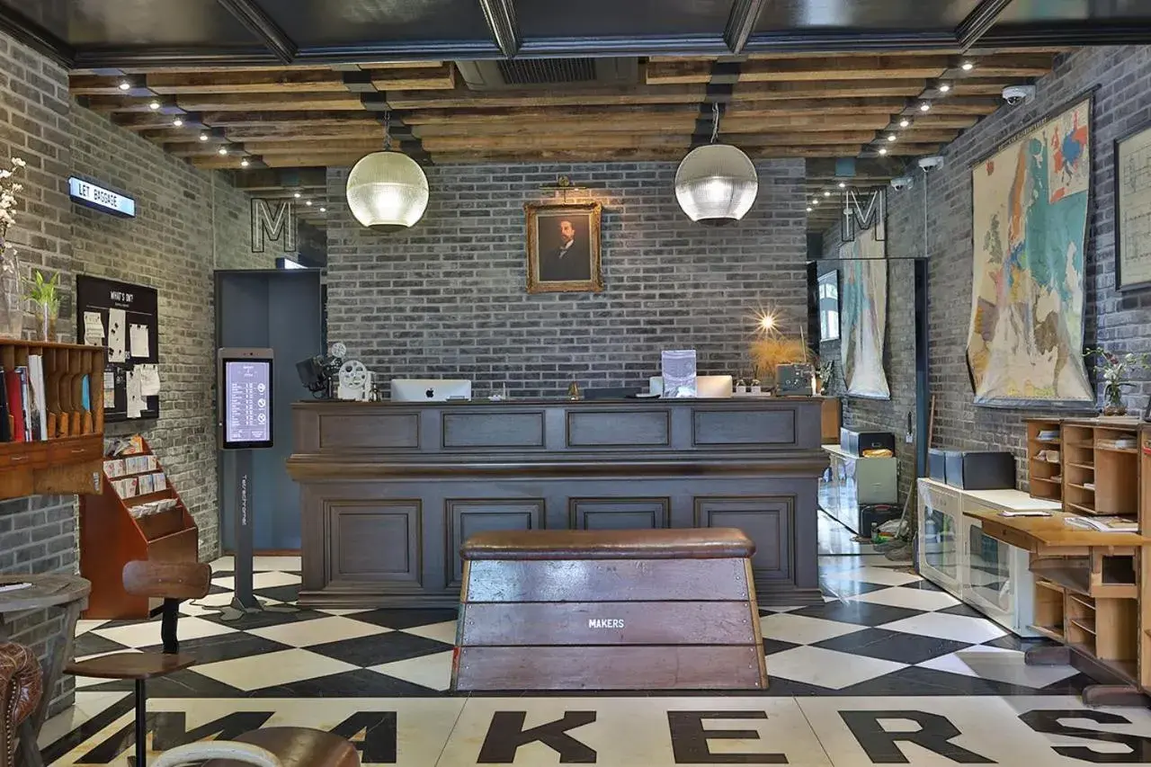 Lobby or reception in Jongro Makers X pretty Hotel Lobby or reception in Jongro Makers X pretty Hotel