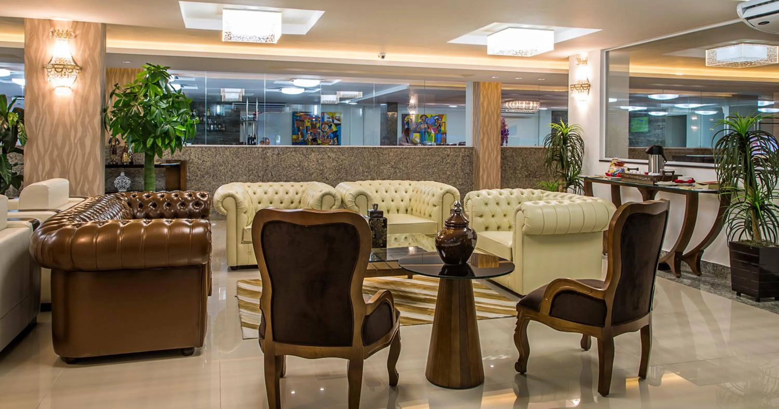 Lobby or reception in Laguna Praia Hotel